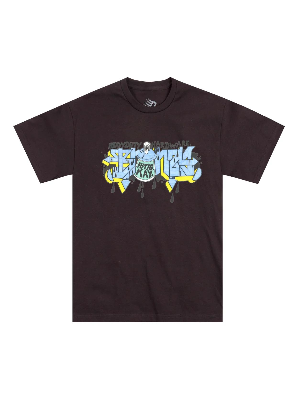 Bronze 56k Heavy Duty Tee - Black