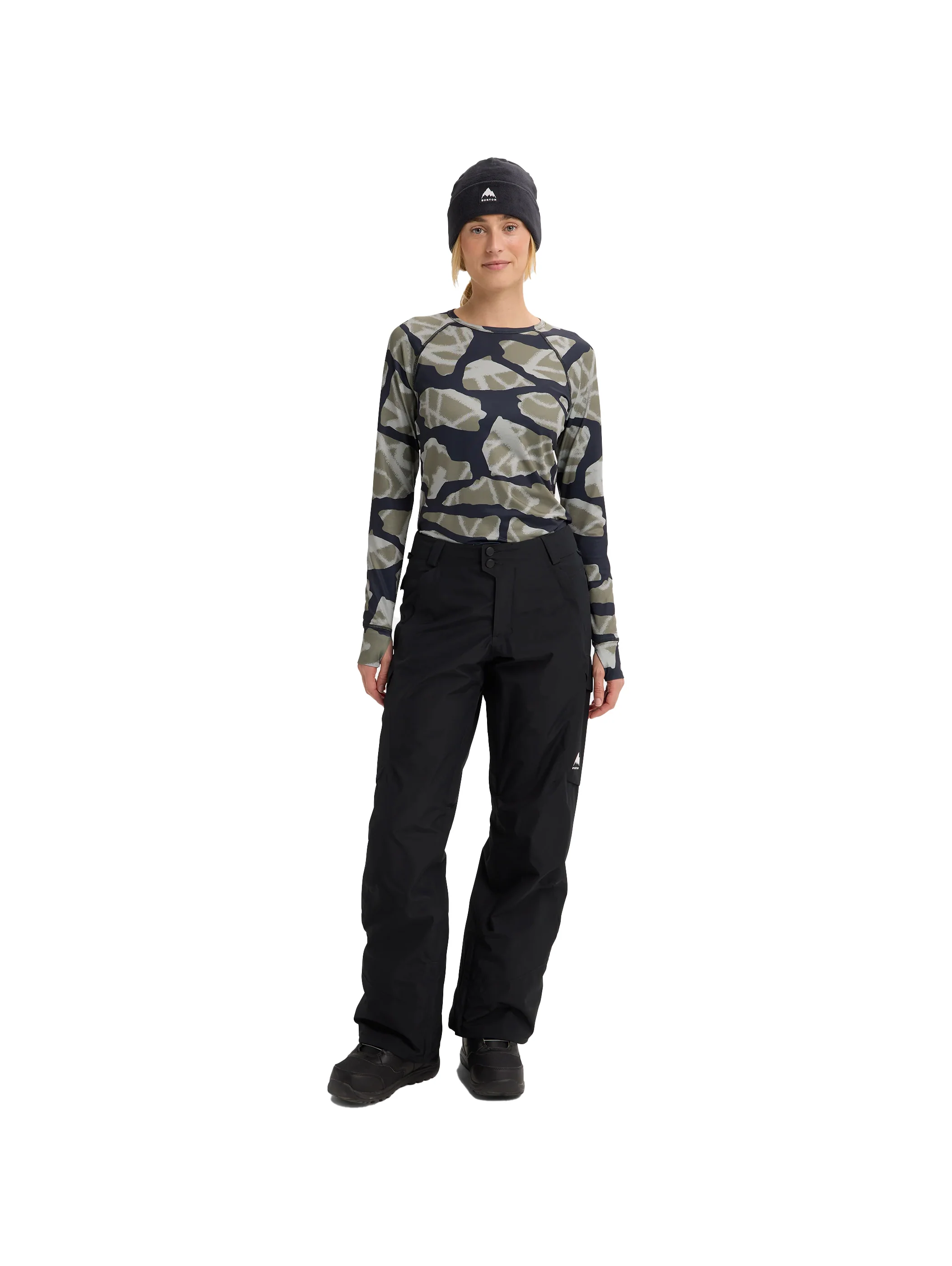 2026 Burton Womens Reserve Insulated Pant - True Black - Image 2