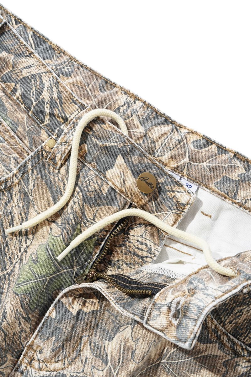 Butter Carpenter Denim Jeans - Forest Camo - Image 3