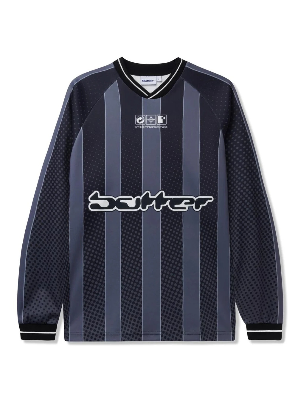 Butter Corrosive Longsleeve Jersey - Black