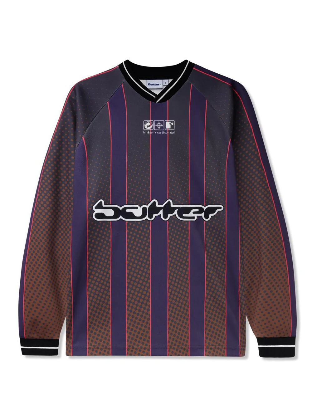 Butter Corrosive Longsleeve Jersey - Brown