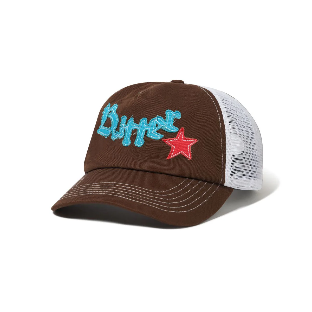 Butter Goods Edge Trucker Cap - Brown
