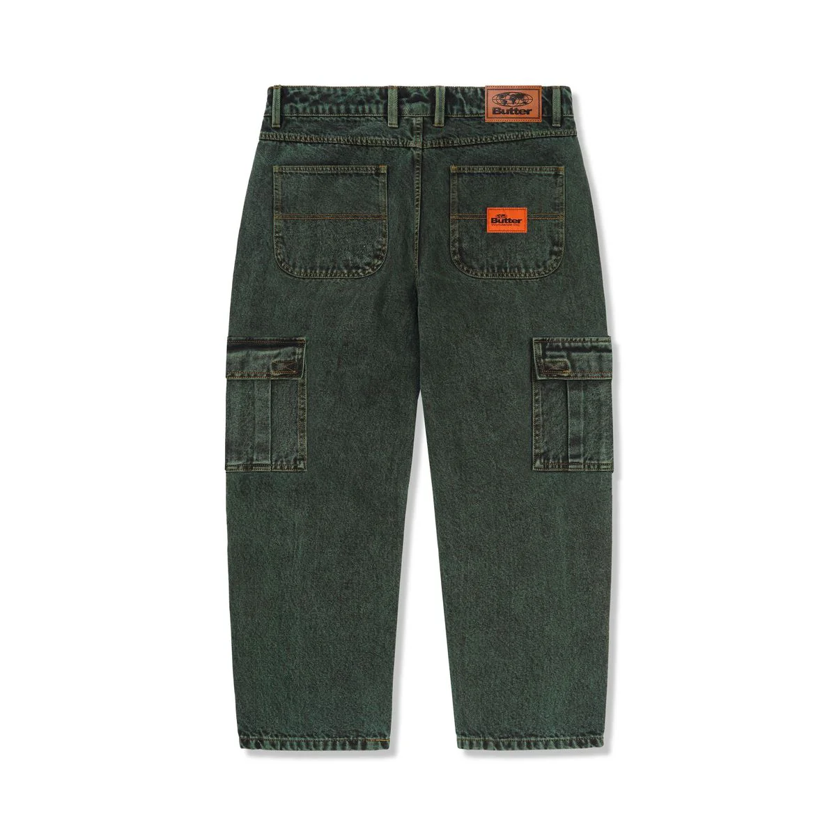 Butter Goods Santosuosso Denim Jeans - Dark Green - Image 2