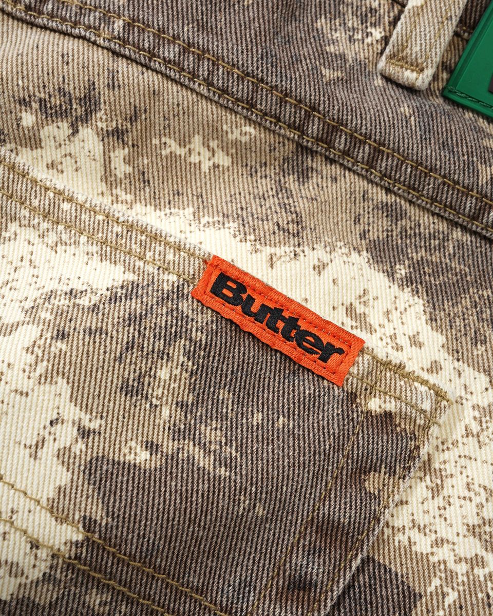 Butter Goods Weathergear Denim Jeans - Camo - Image 4