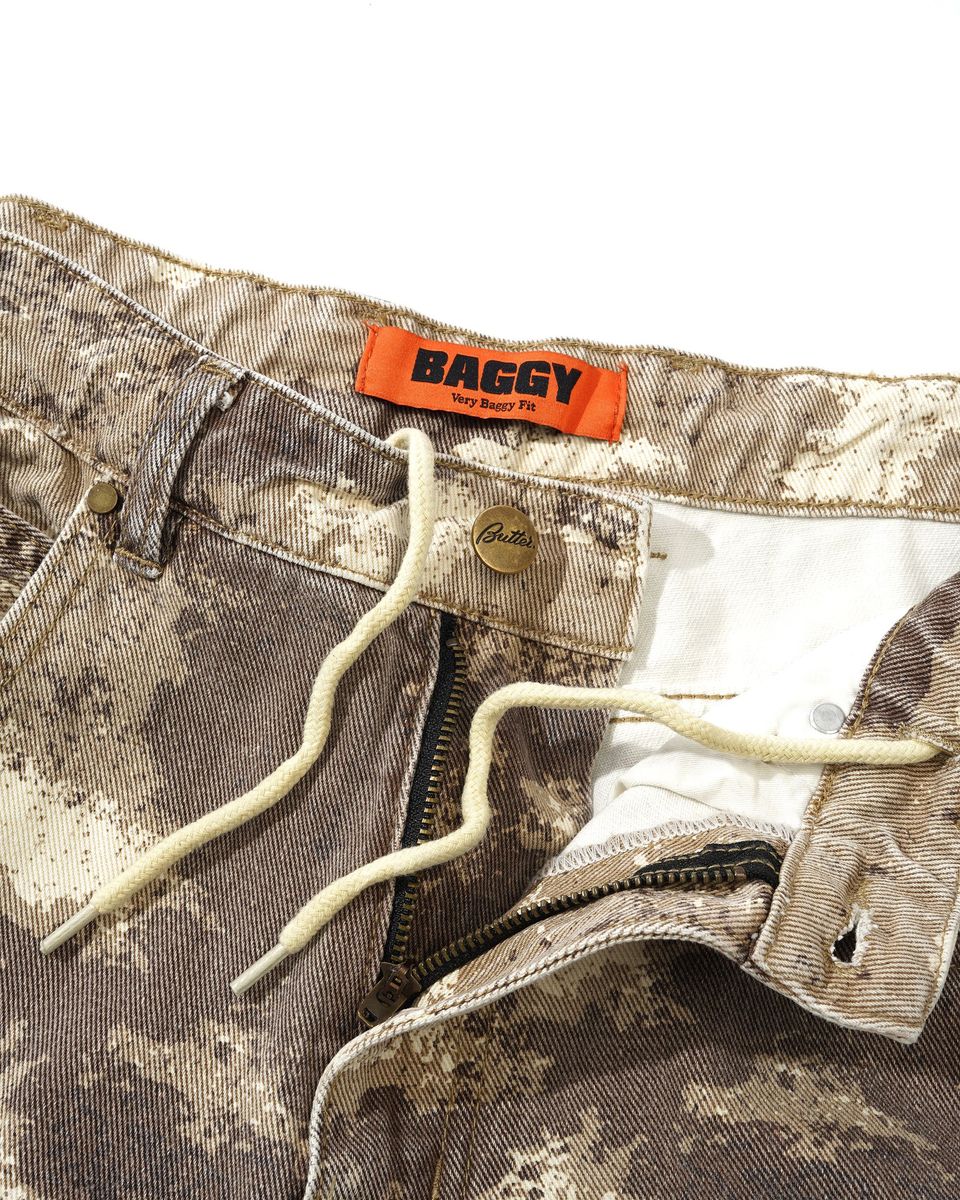 Butter Goods Weathergear Denim Jeans - Camo - Image 5