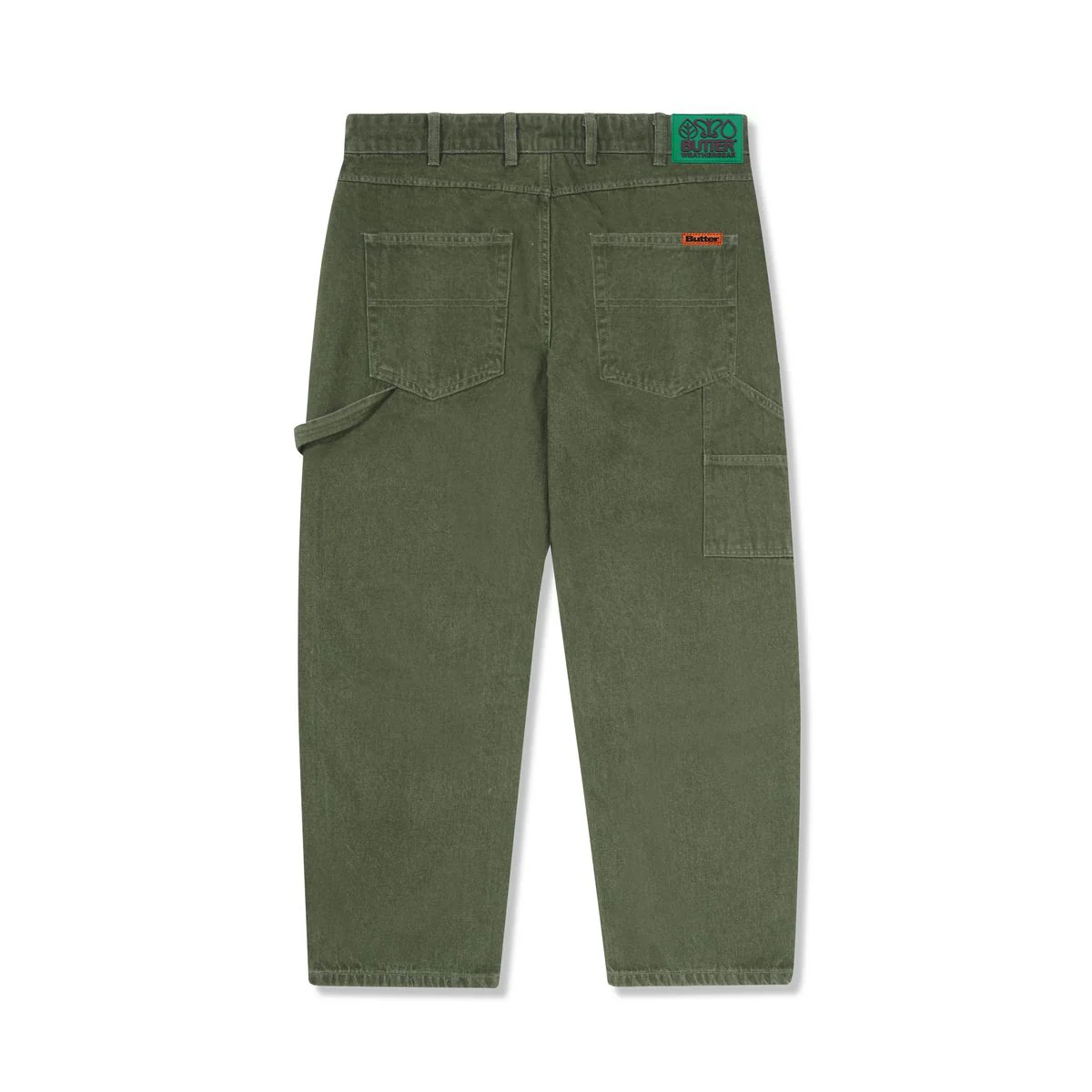 Butter Goods Weathergear Denim Jeans - Faded Army - Image 2
