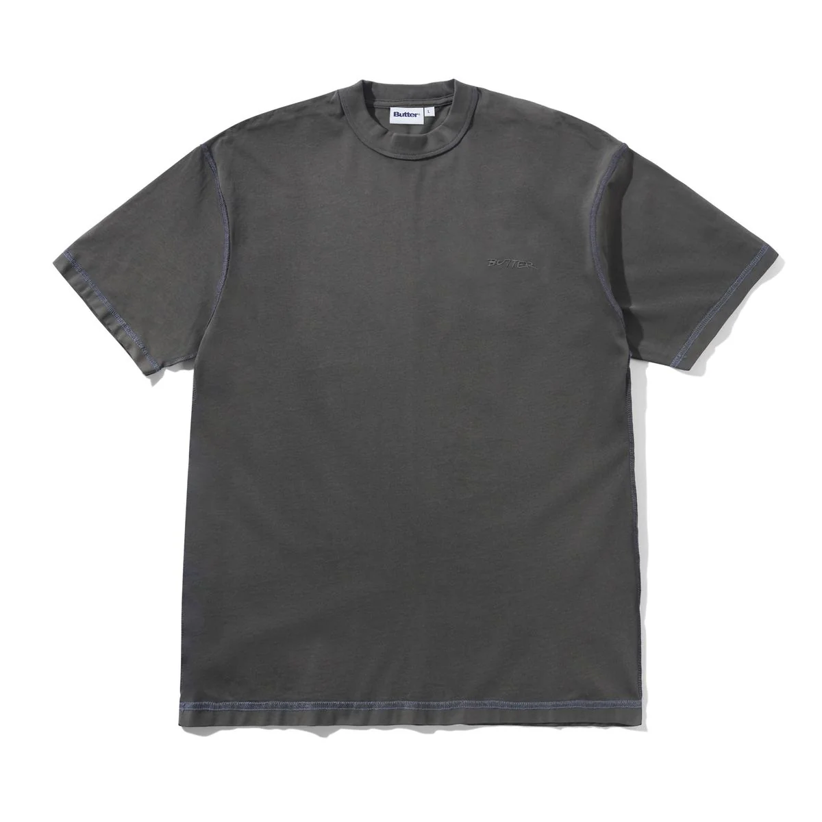 Butter Inside Out Tee - Washed Black