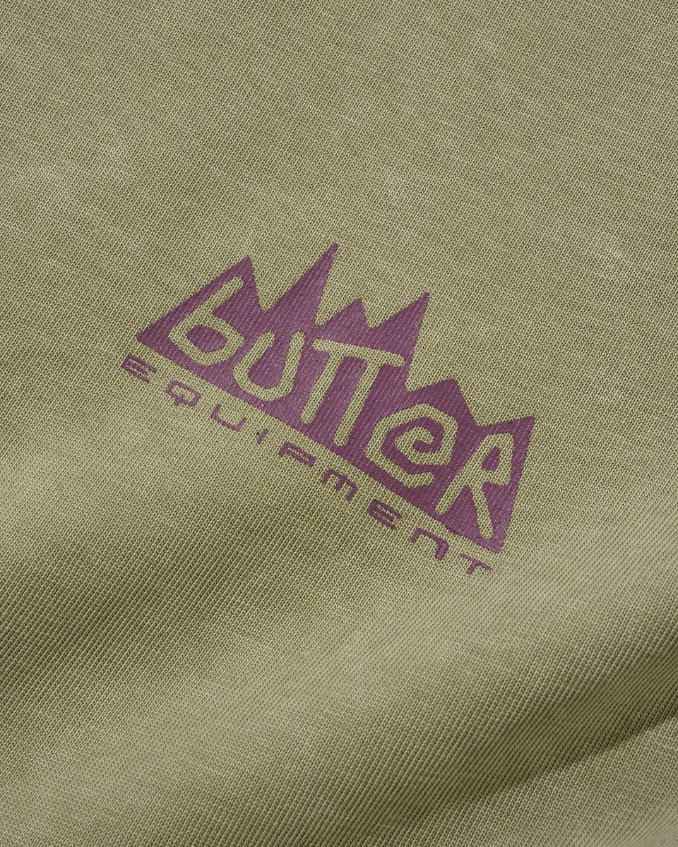 Butter Mountain Equipment Tee - Washed Sage - Image 2