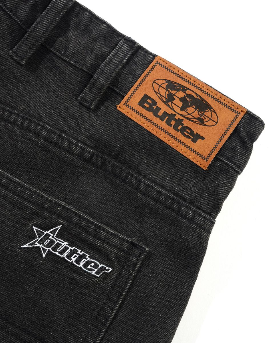Butter Racer Denim Jeans - Faded Black - Image 3