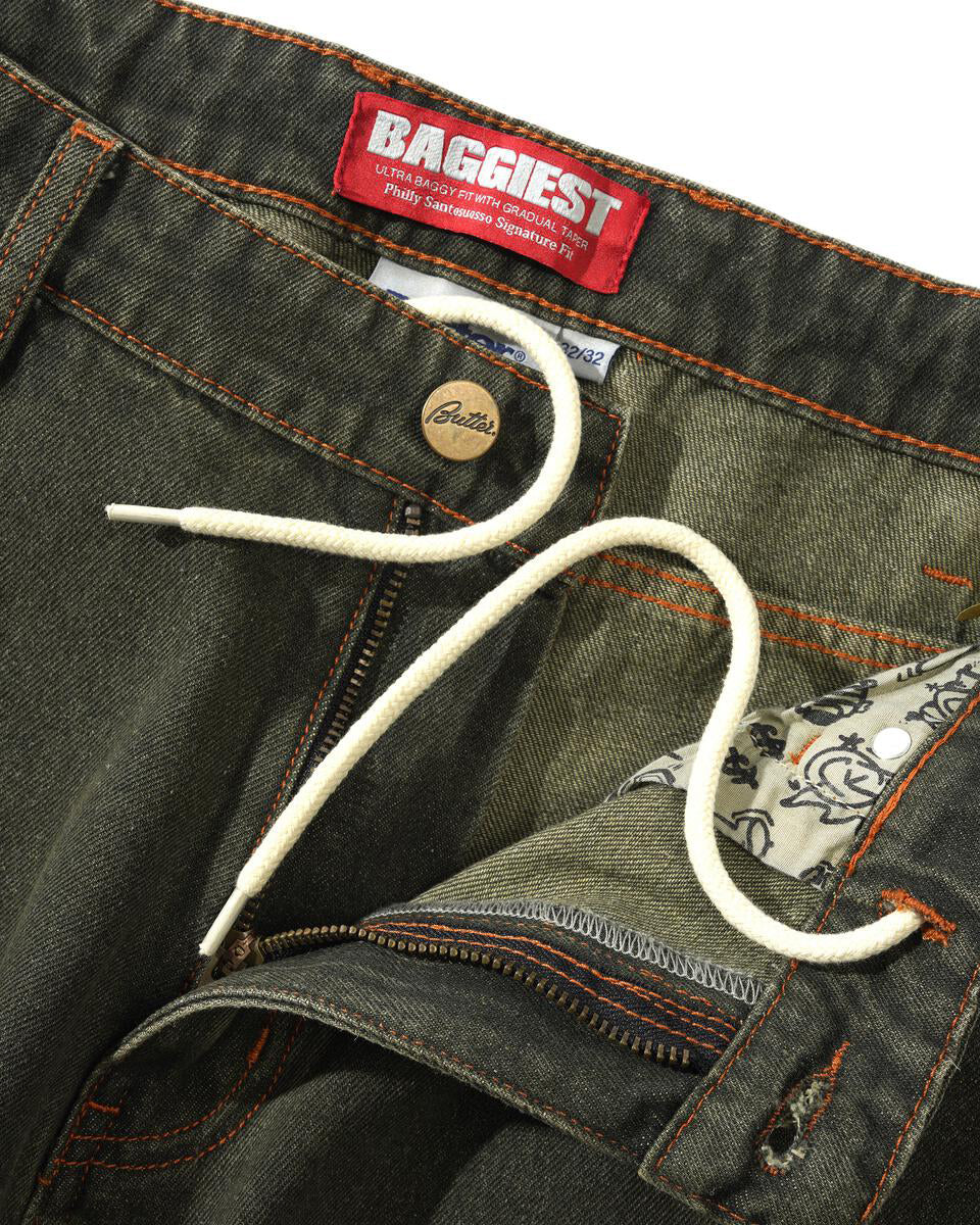 Butter Santosuosso Jeans - Dark Army Wash - Image 3
