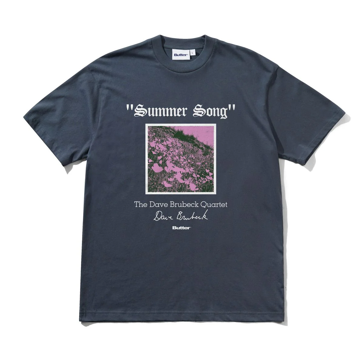 Butter Summer Song Tee - Steel