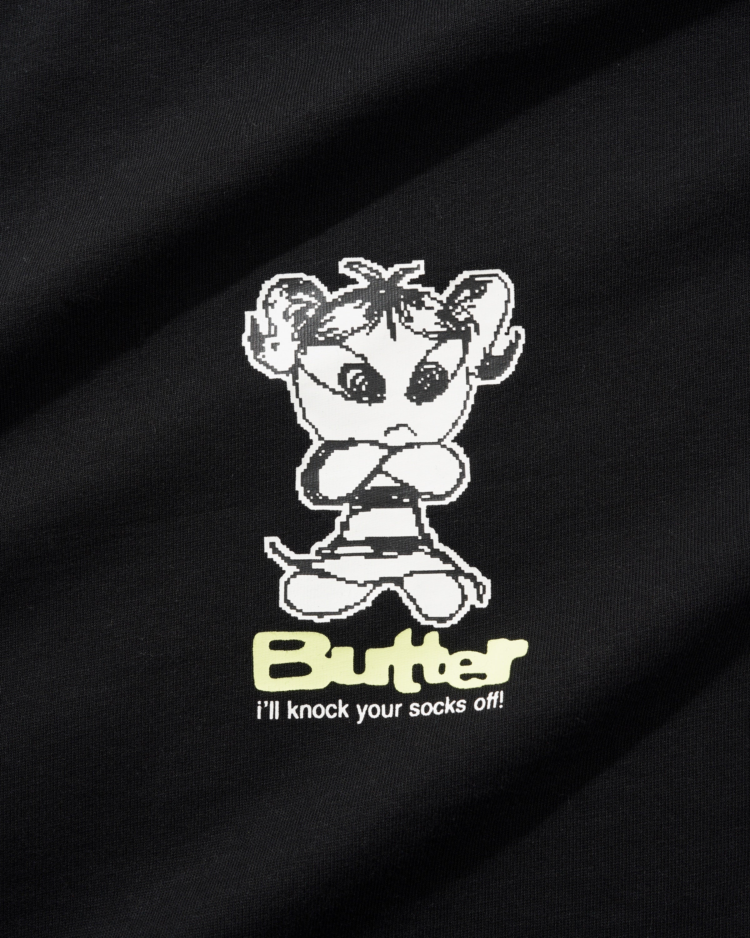 Butter Vexed Tee - Black - Image 2