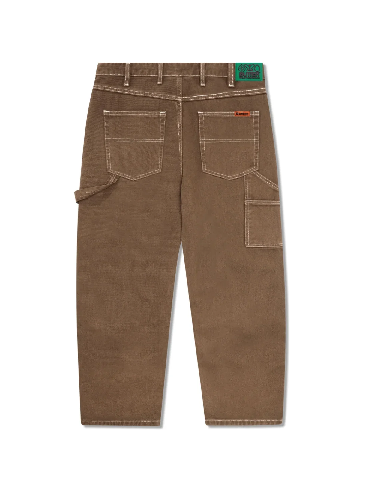 Butter Weathergear Heavy Weight Denim Jean - Brown - Image 2