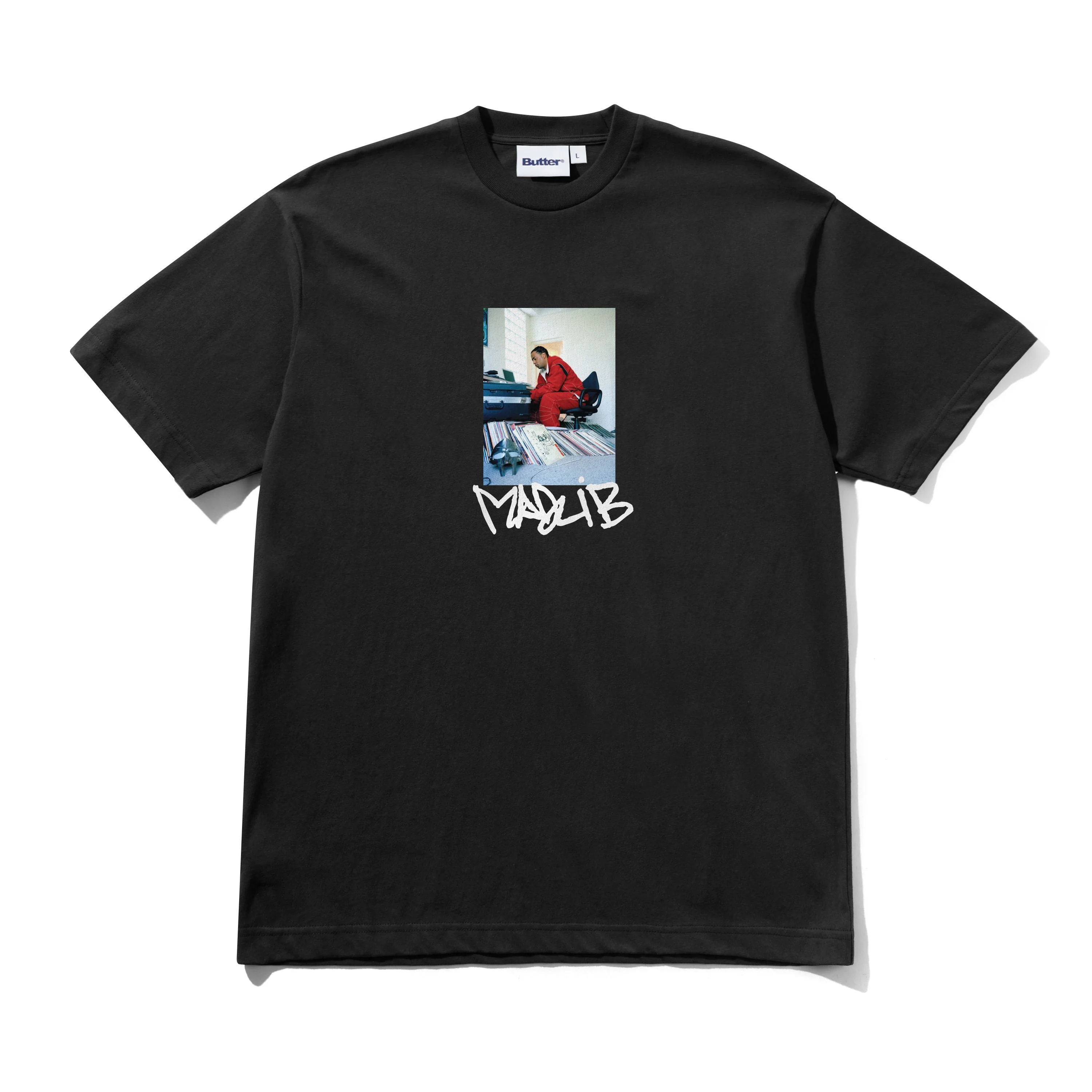 Butter x Madlib Bomb Shelter Tee - Black