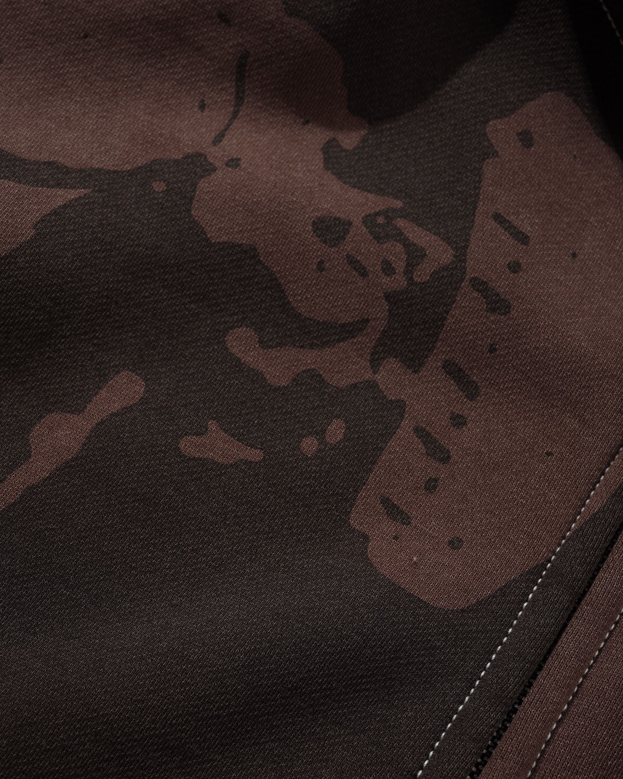 Butter x Miles Davis Thanks Zip Thru Hoody - Brown - Image 4