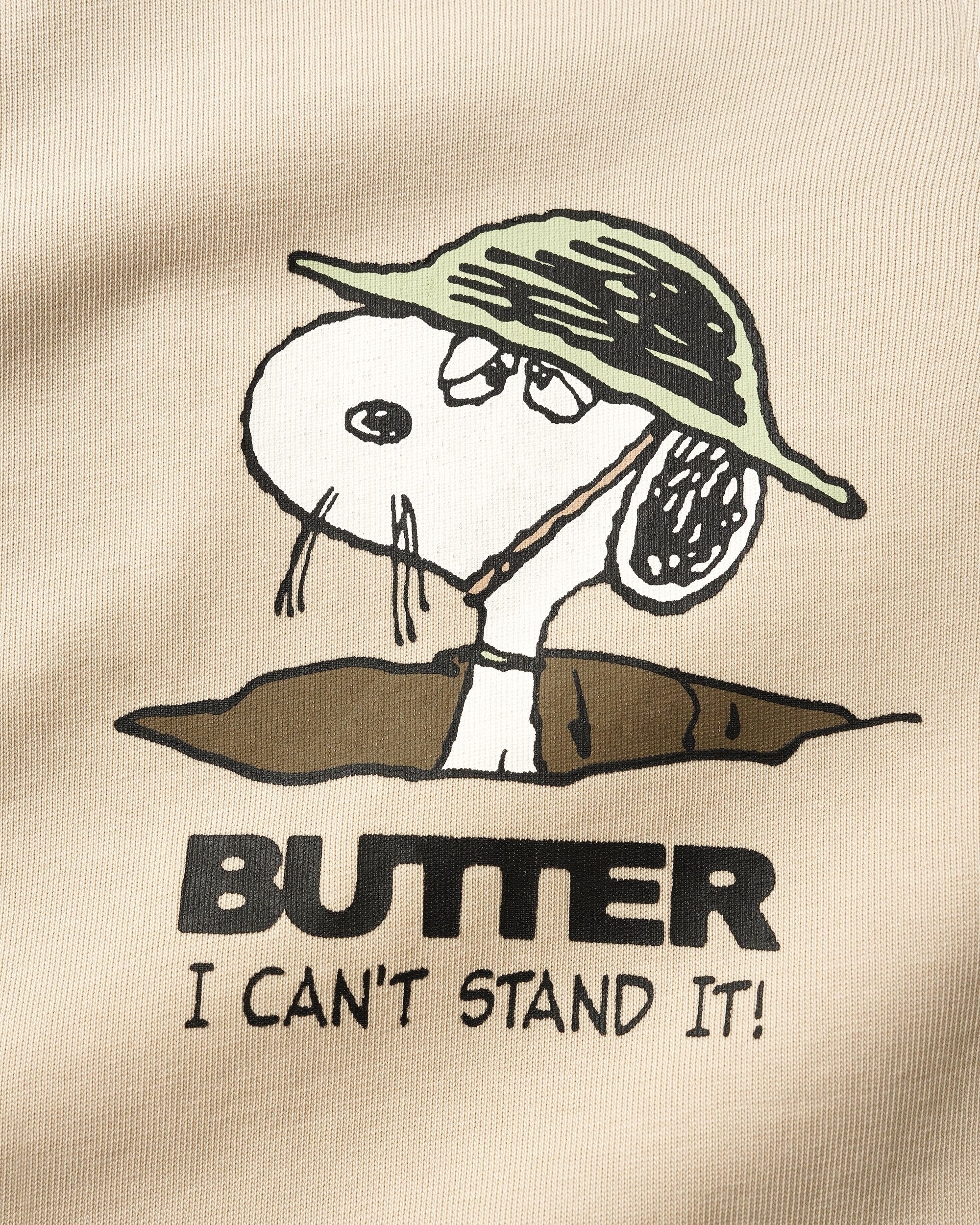 Butter x Peanuts Can't Stand It Tee - Washed Sandstone - Image 2