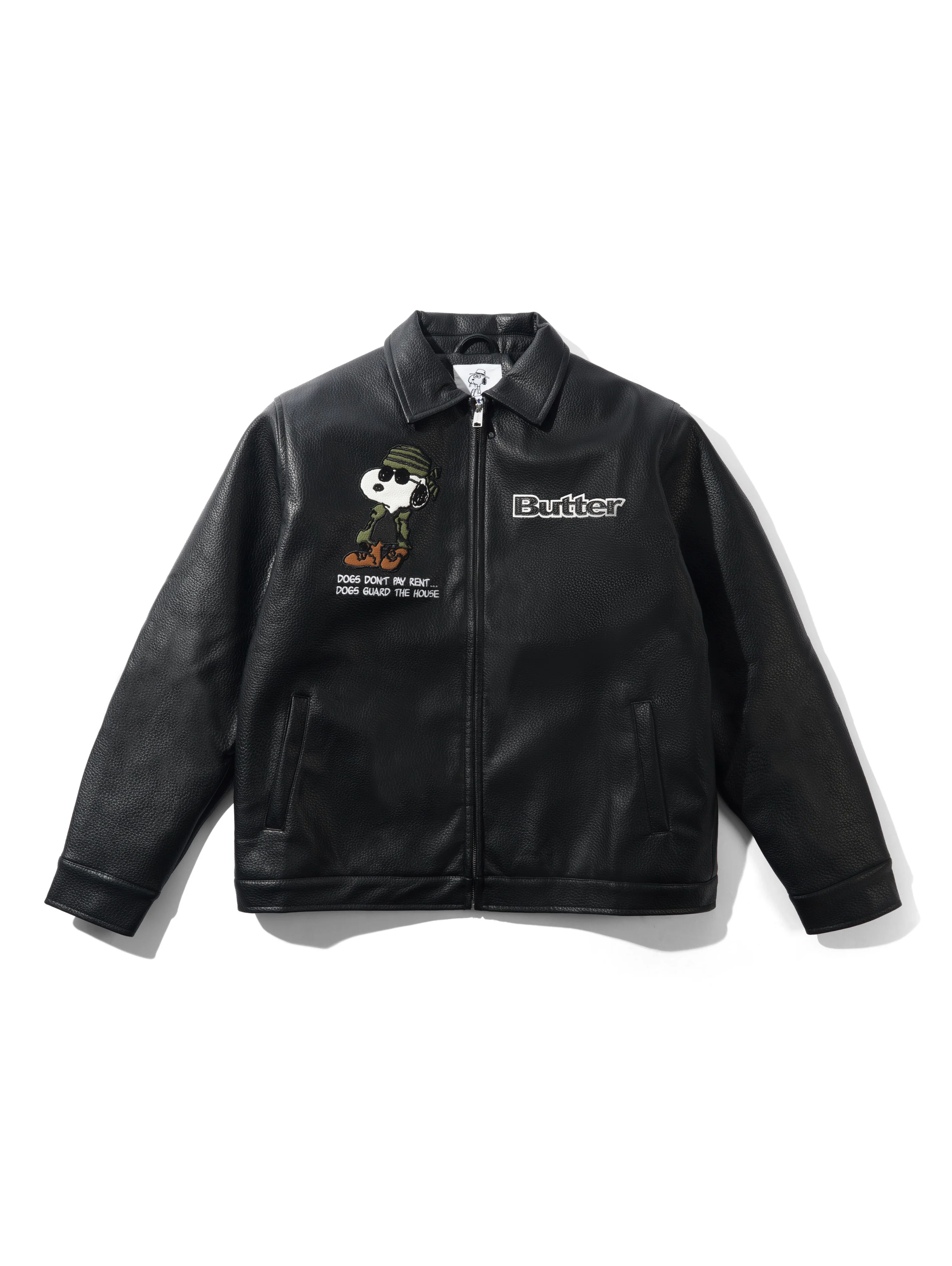 Butter x Peanuts Guard Dog jacket - Black