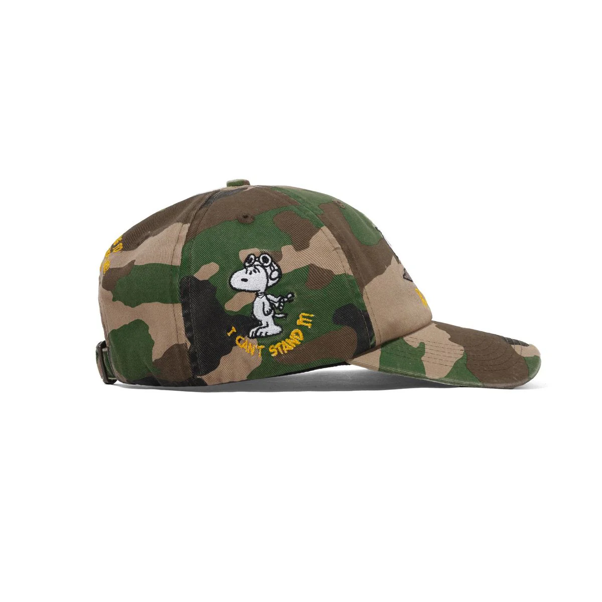 Butter x Peanuts Rats 6 Panel Cap - Camo - Image 2