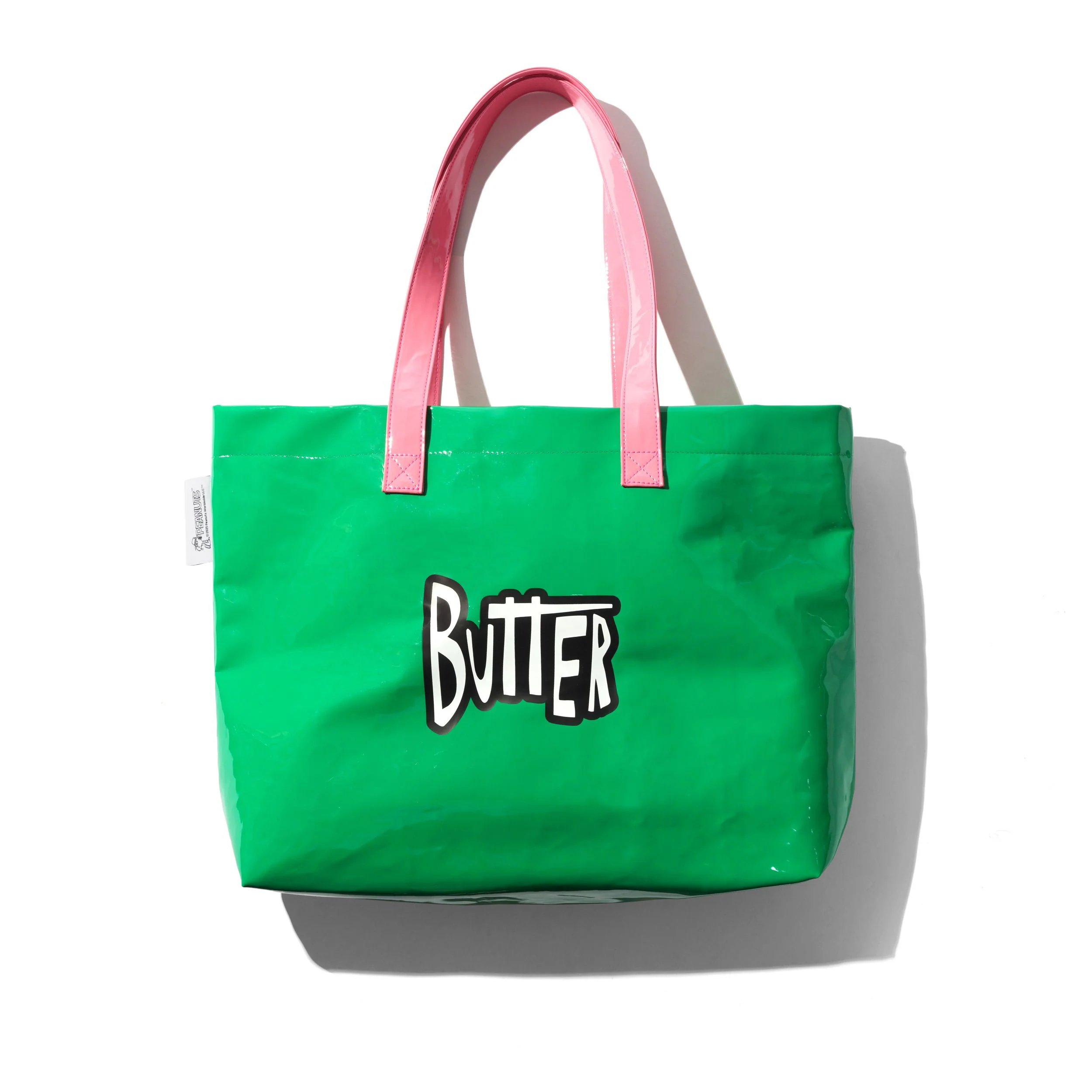 Butter x Peanuts Shopper Tote - Green - Image 2