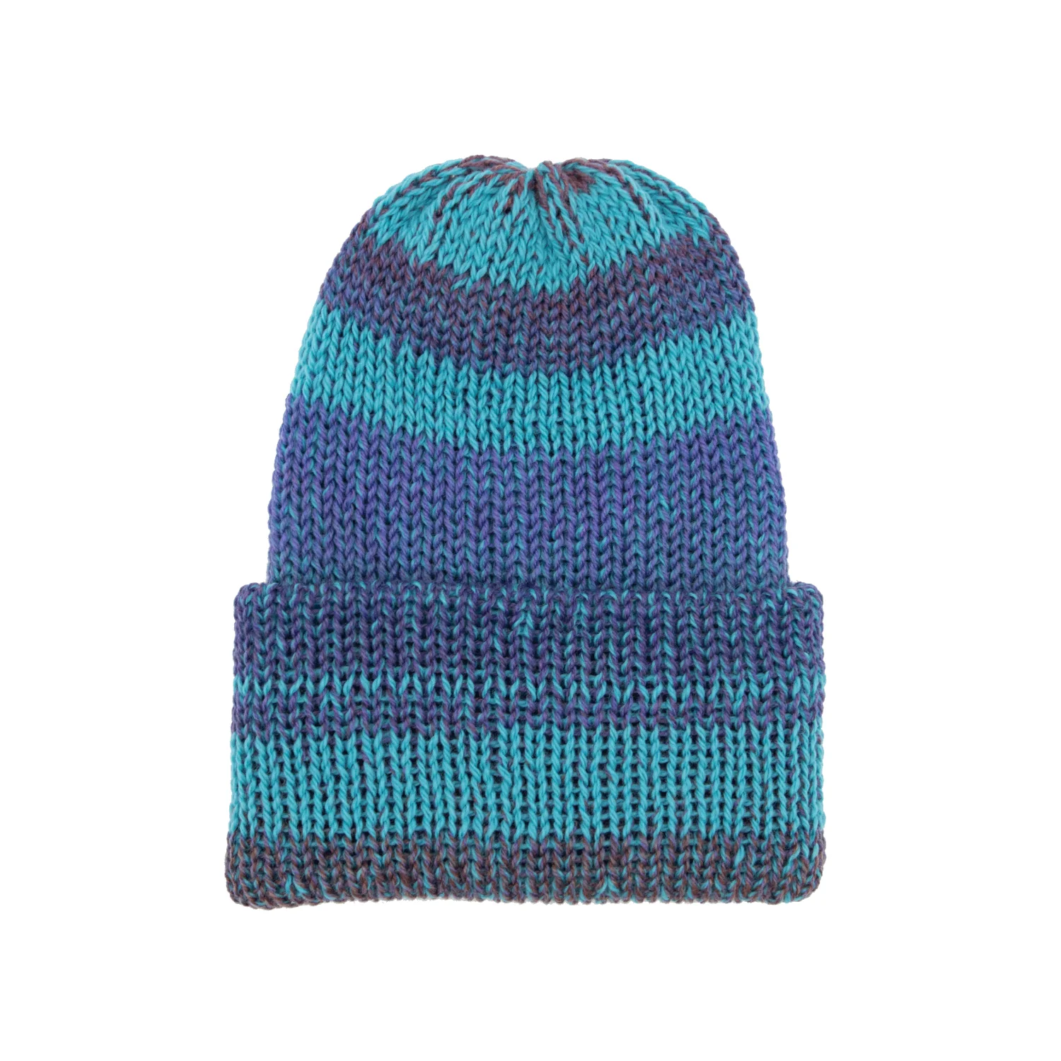 Chimney Ltd OG Fold Beanie - Mixtape Multi / Aqua / Blue