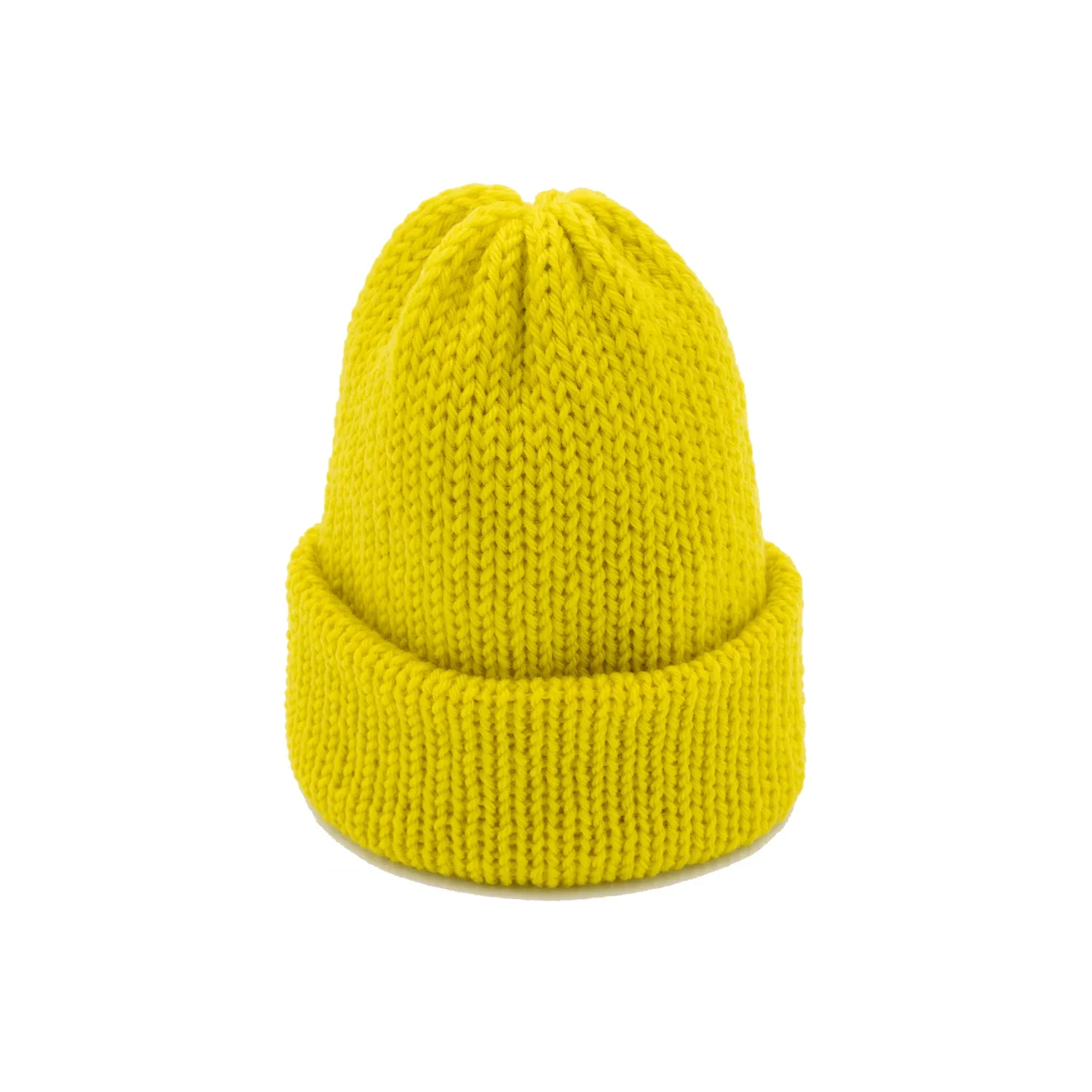 Chimney Ltd Short Stack Beanie - Buttercup - Image 2