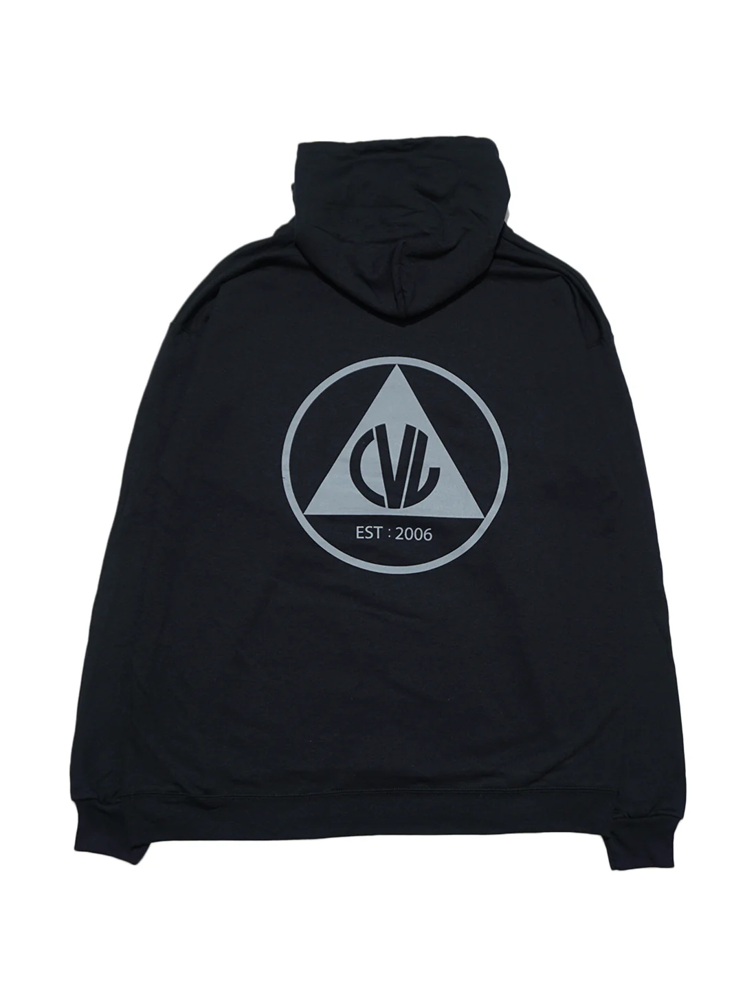 Civil Defense Pullover Hood - Black / Med Grey - Image 2