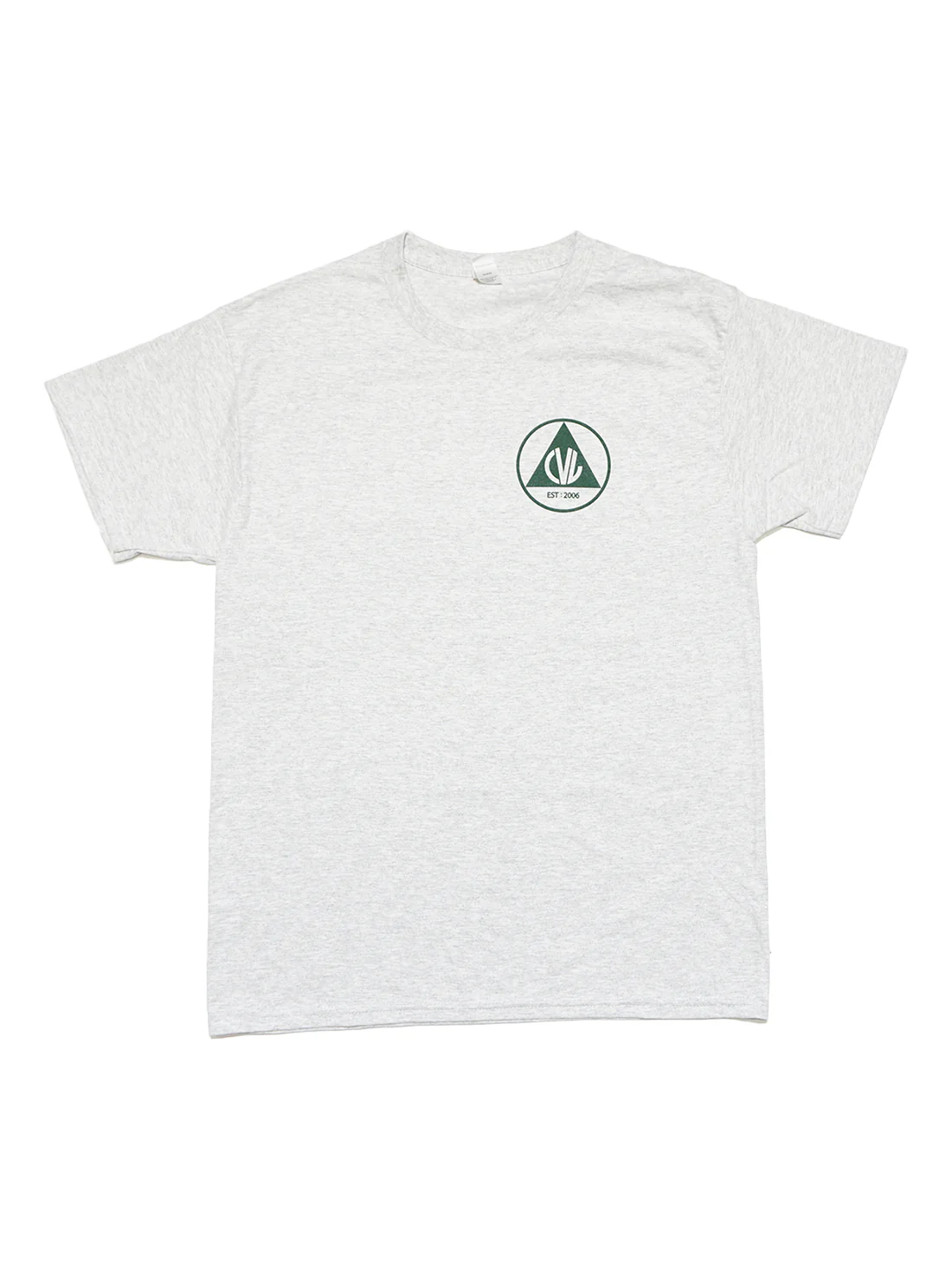 Civil Defense SS Tee - Ash / Dark Green