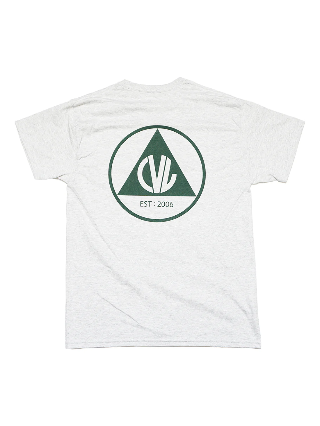 Civil Defense SS Tee - Ash / Dark Green - Image 2