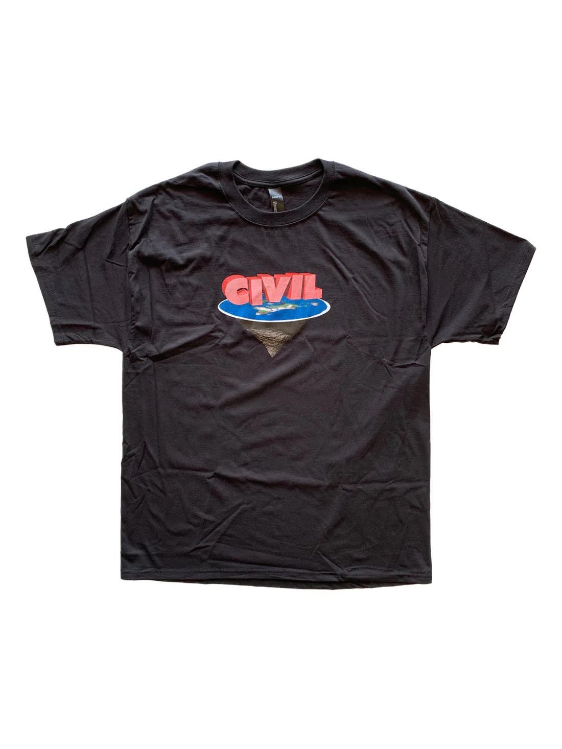 Civil Flat Earth Tee - Image 2