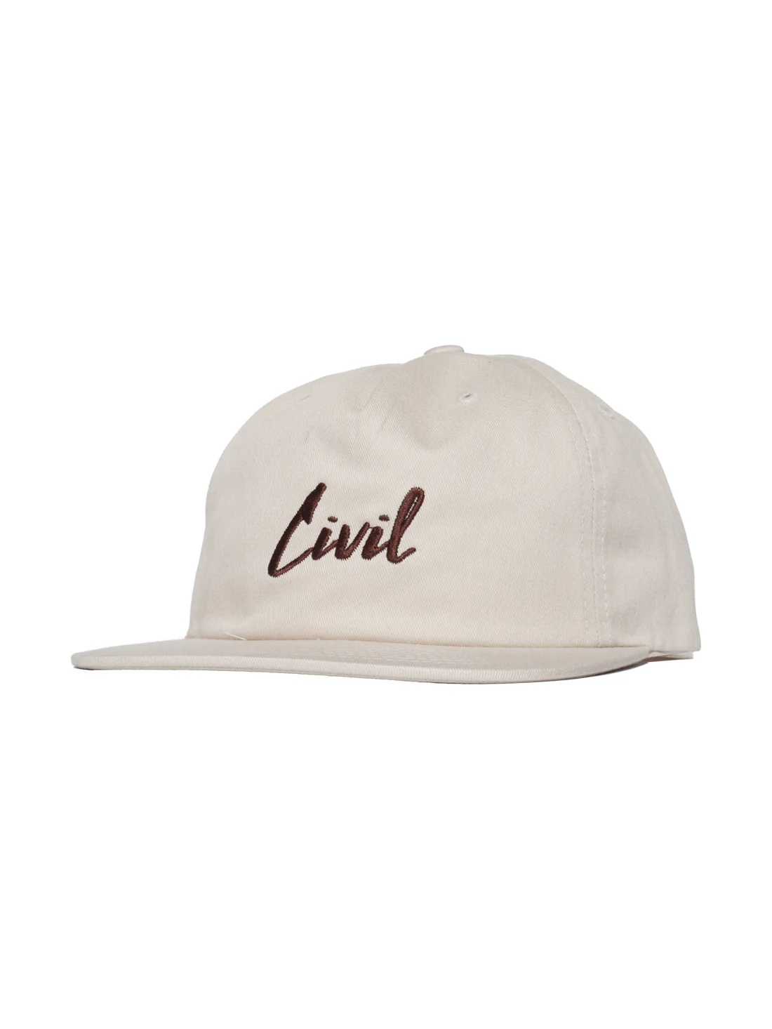 Civil Script 6 Panel Hat - Image 7