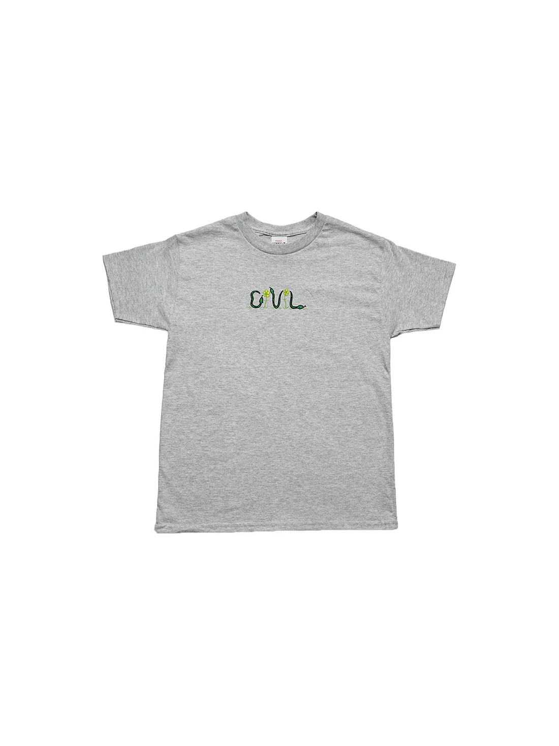 Civil Snakes Youth Tee - Ash Grey