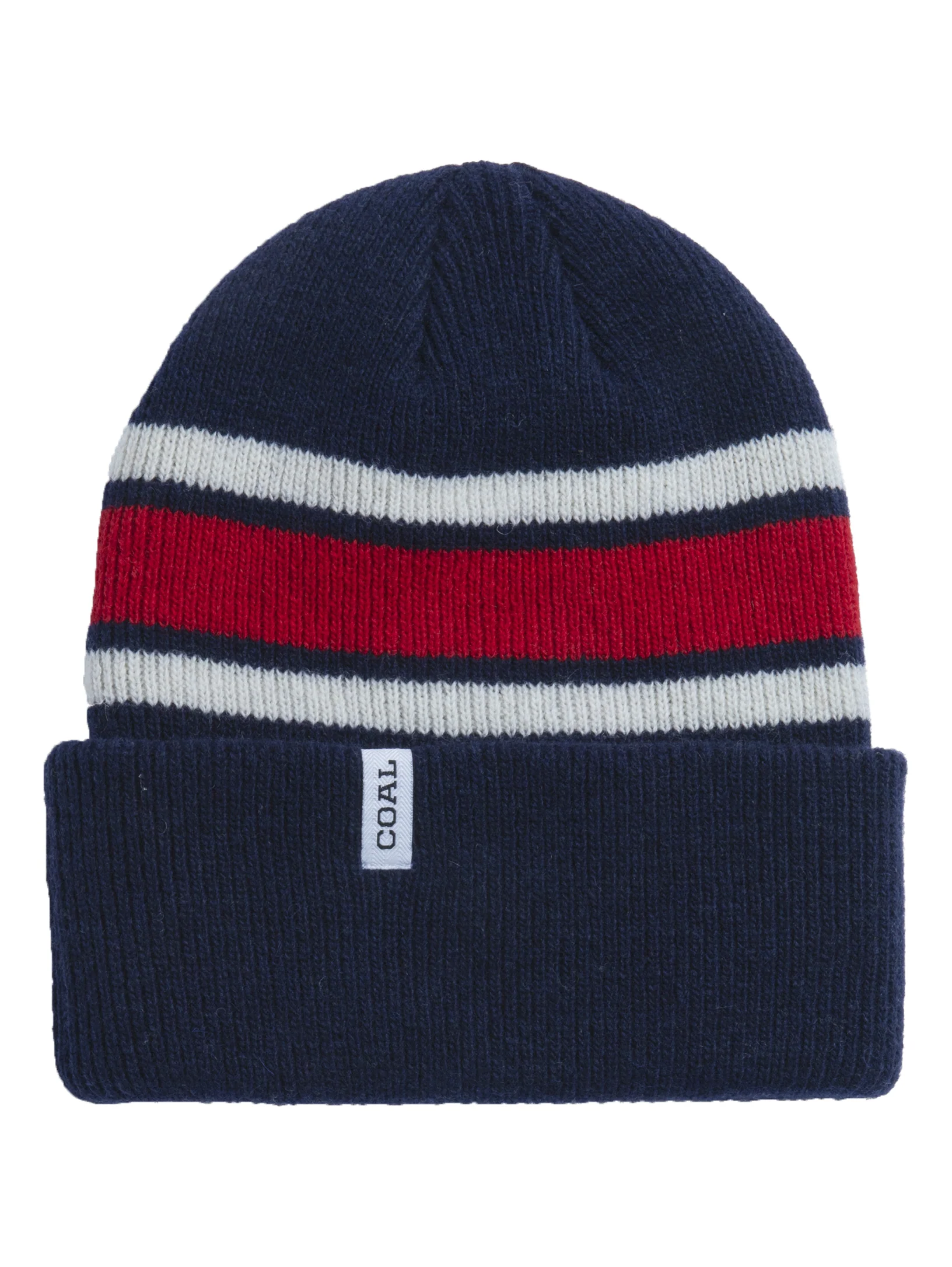 Coal Haines Beanie - Navy / Red