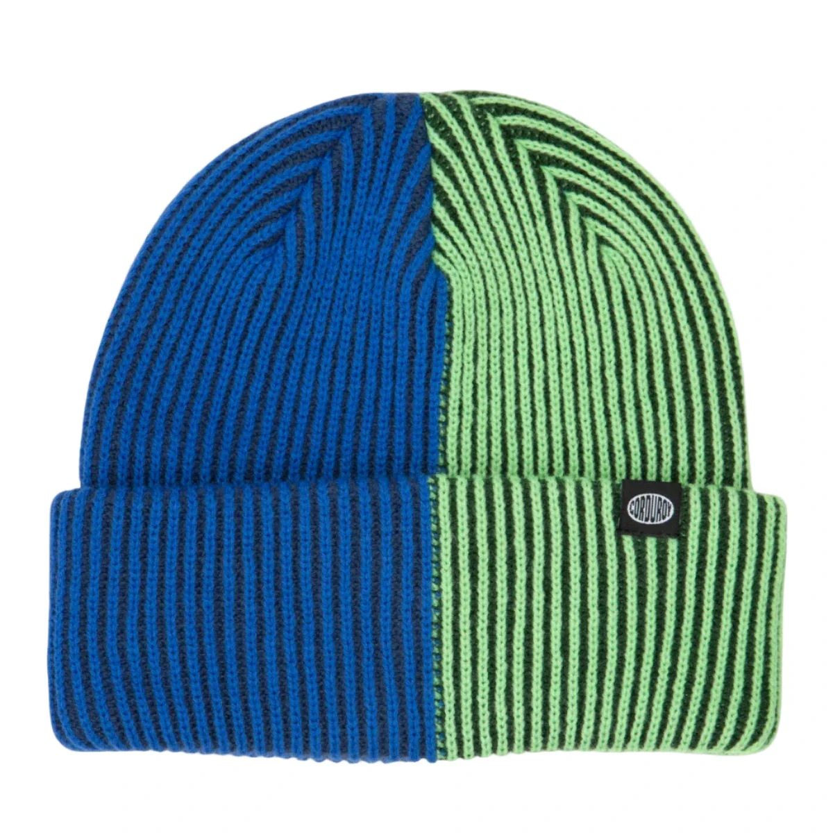 Corduroy 50/50 Cord Beanie - Green