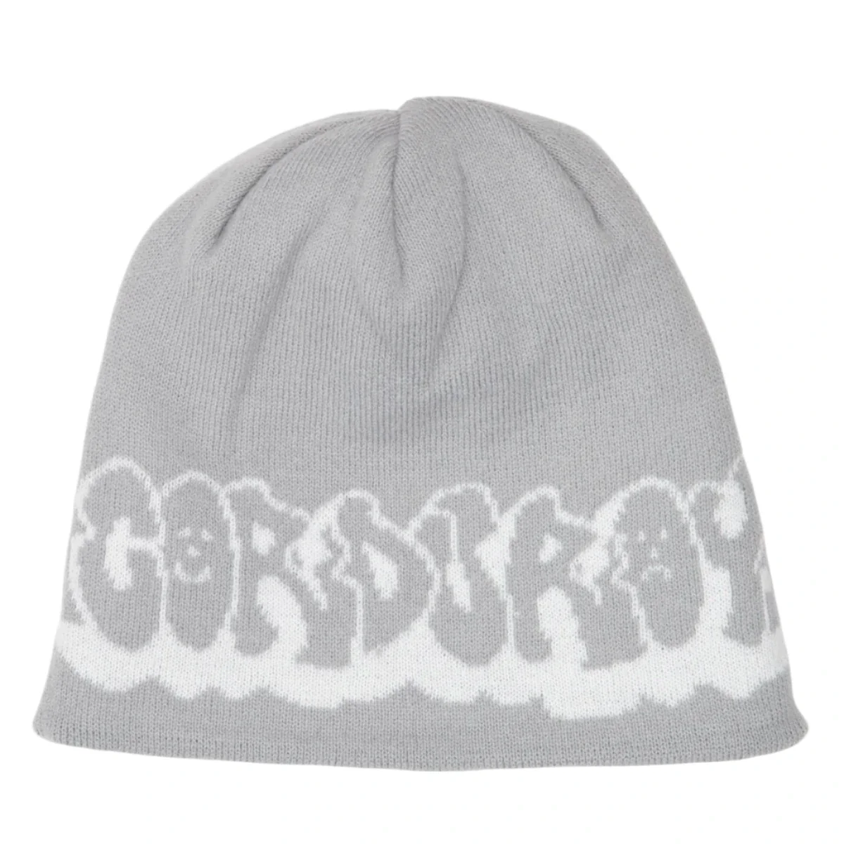 Corduroy Checkmate Reversible Skully - White - Image 2