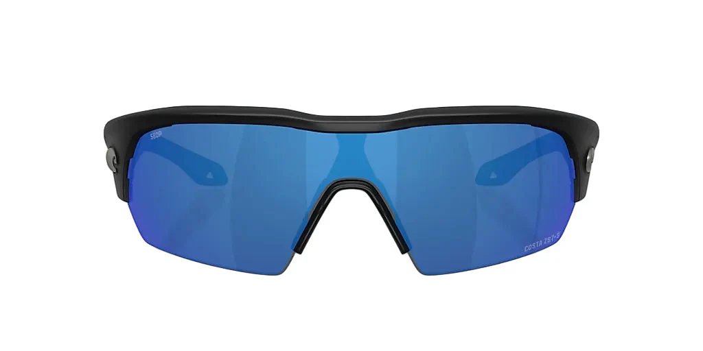 Costa Pilothouse Pro - Matte Black / Blue Mirror 580P