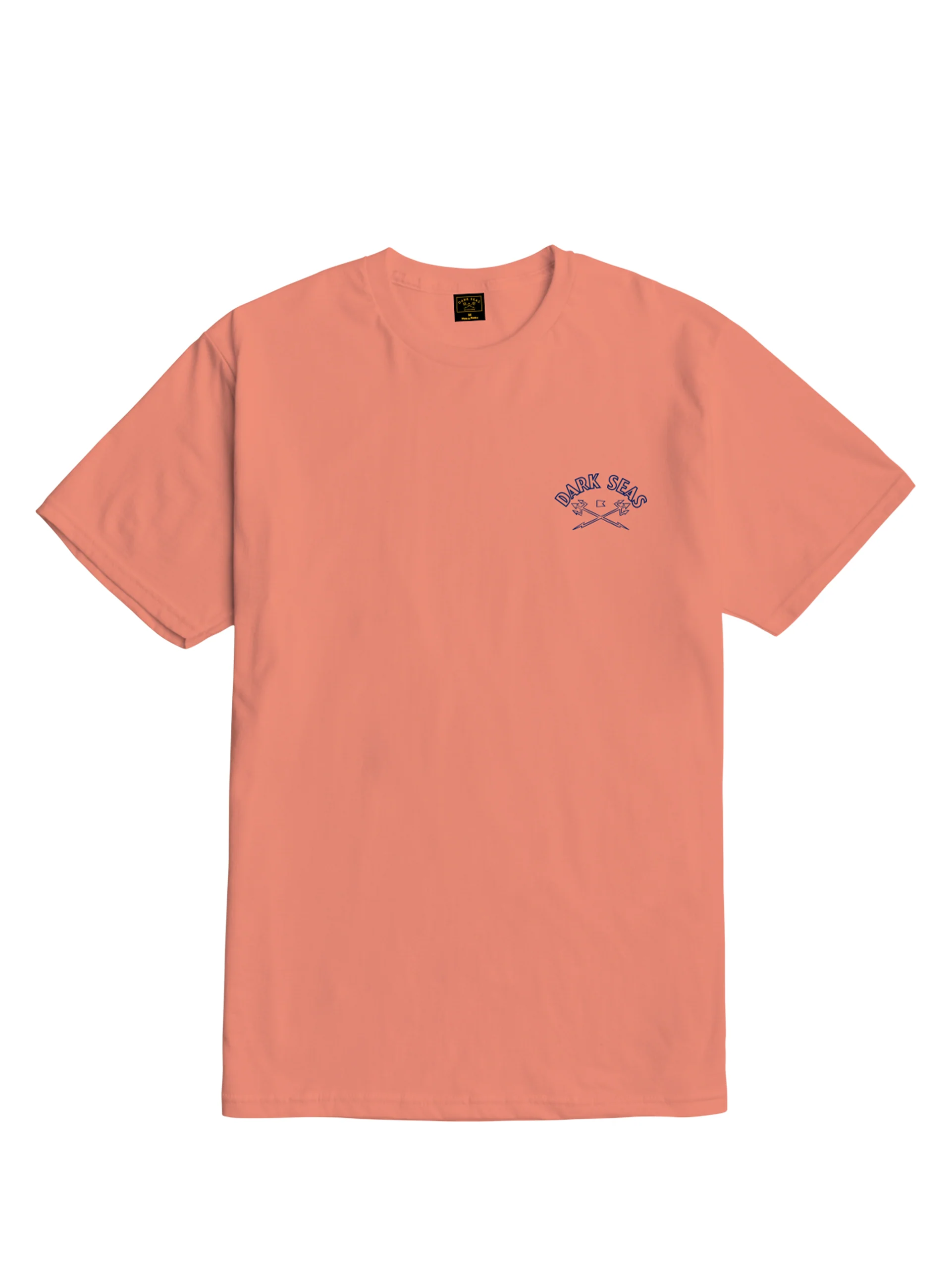 Dark Seas Chill Out Tee - Coral - Image 2
