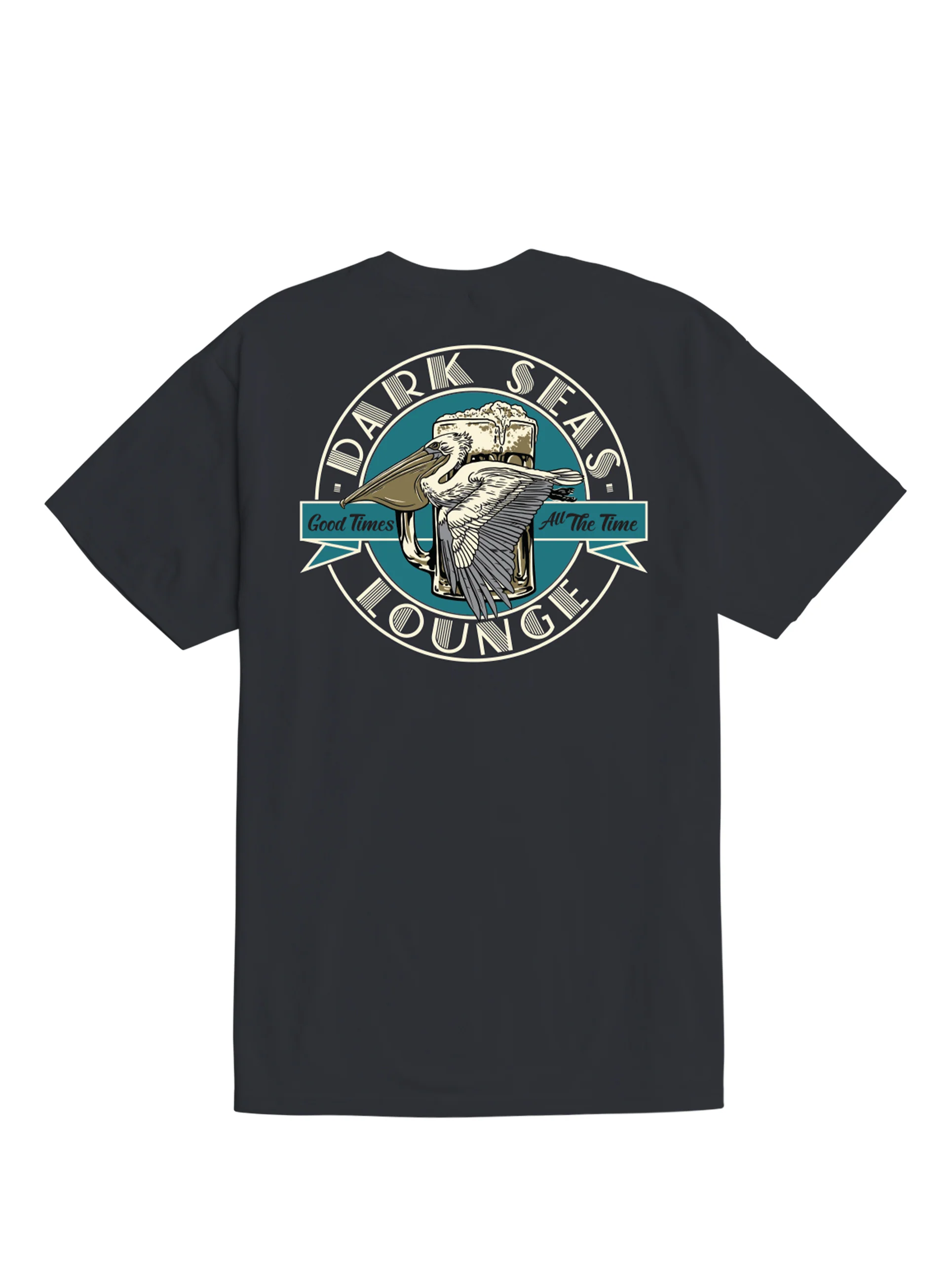 Dark Seas Easy Going Tee - Vintage Black