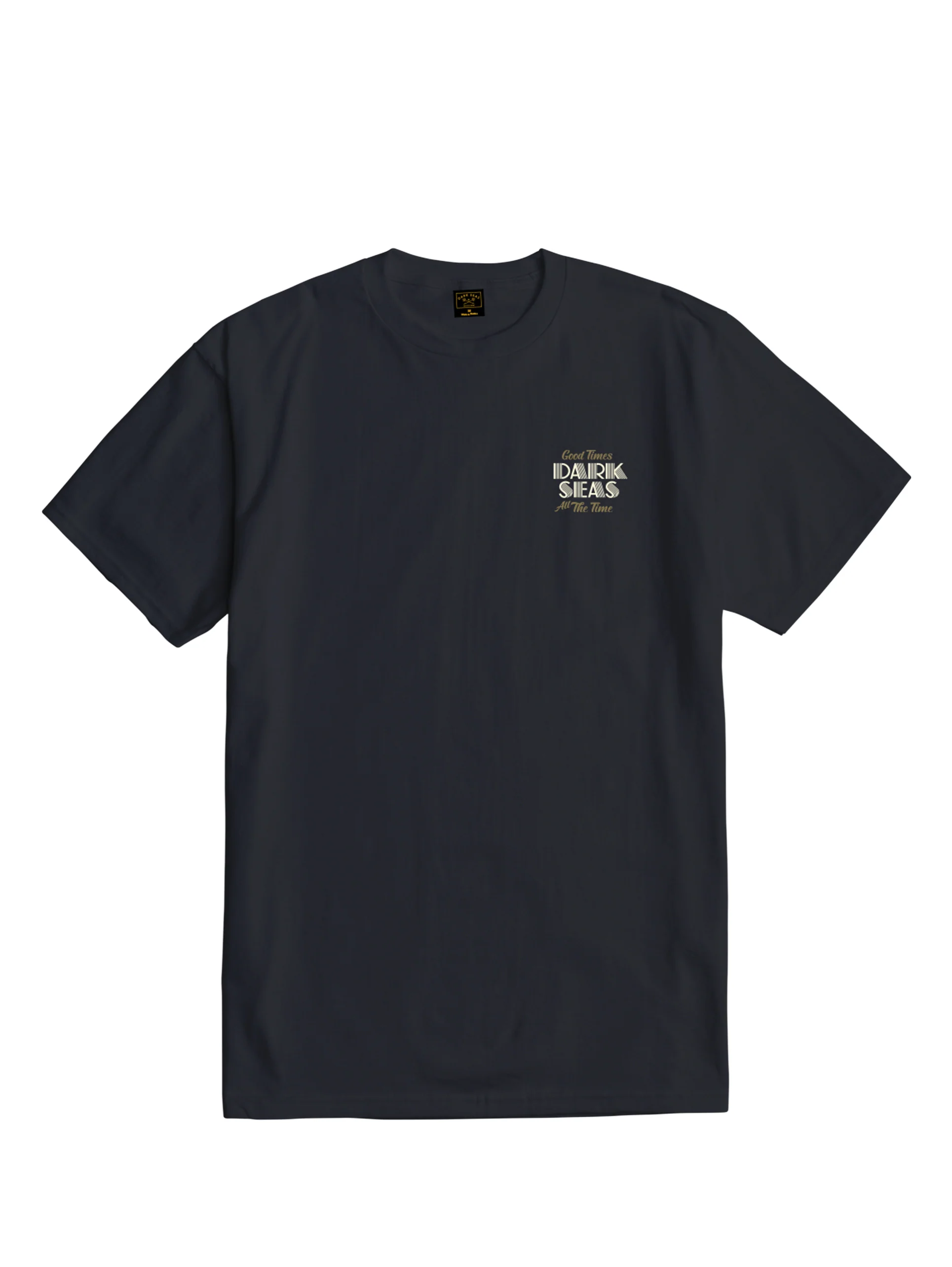 Dark Seas Easy Going Tee - Vintage Black - Image 2