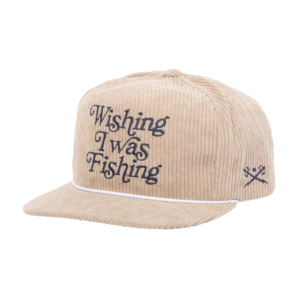 Dark Seas Wishin Hat - White / Khaki