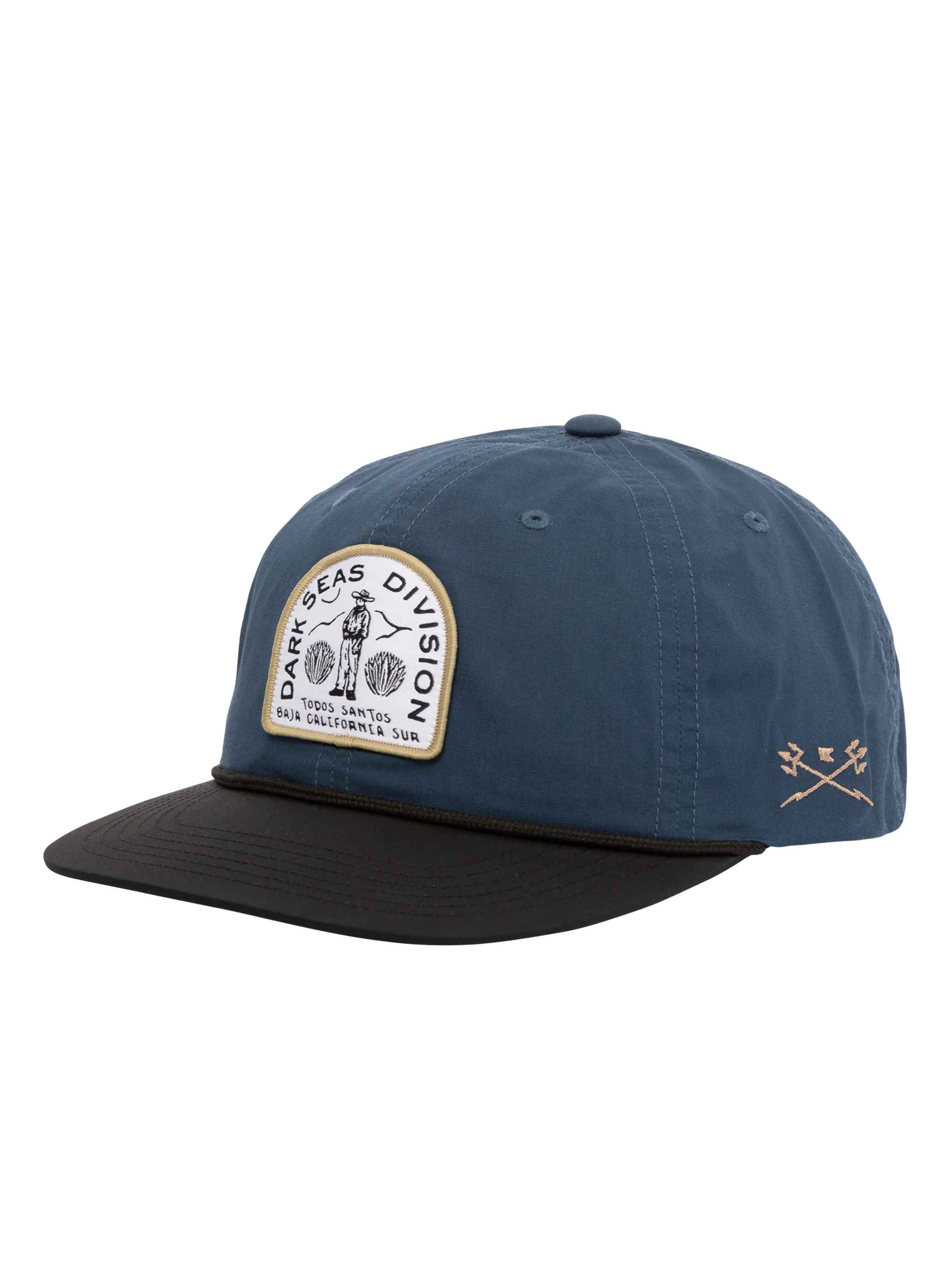 Dark Seas Jimador Hat - Slate / Black