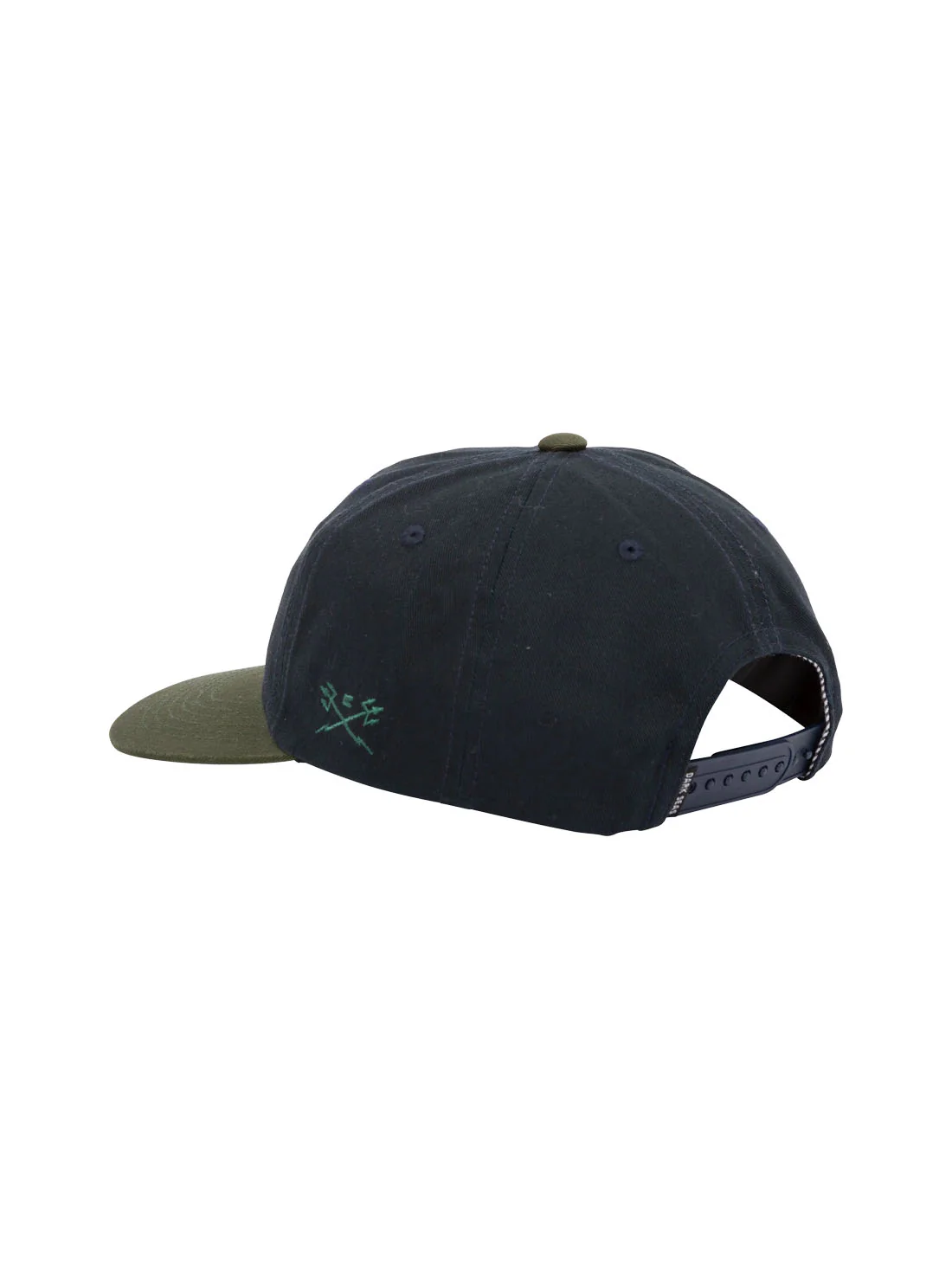 Dark Seas Jumper Hat - Navy / Green - Image 2