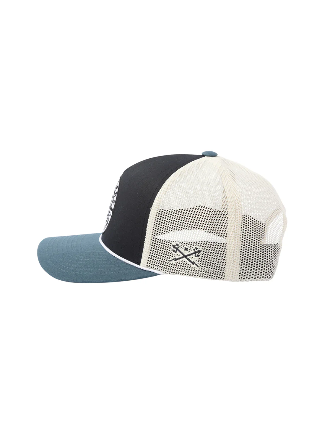Dark Seas Lodgepole Hat - Navy / White - Image 2