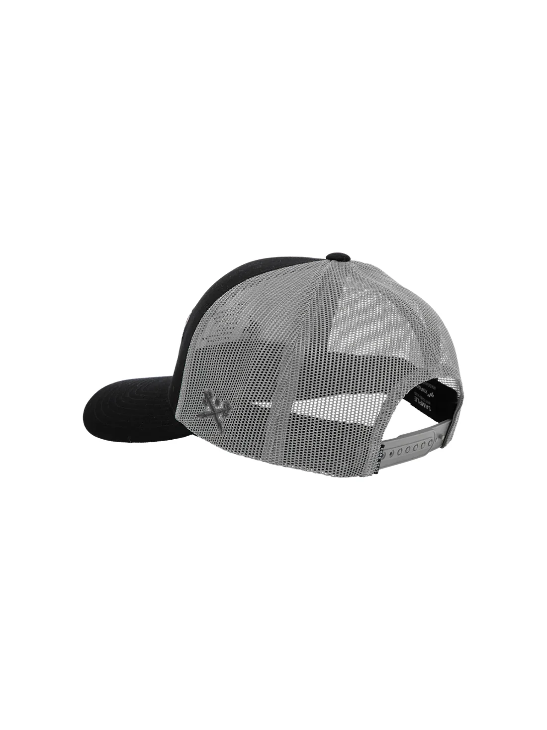 Dark Seas Transom Hat - Black / Silver - Image 2