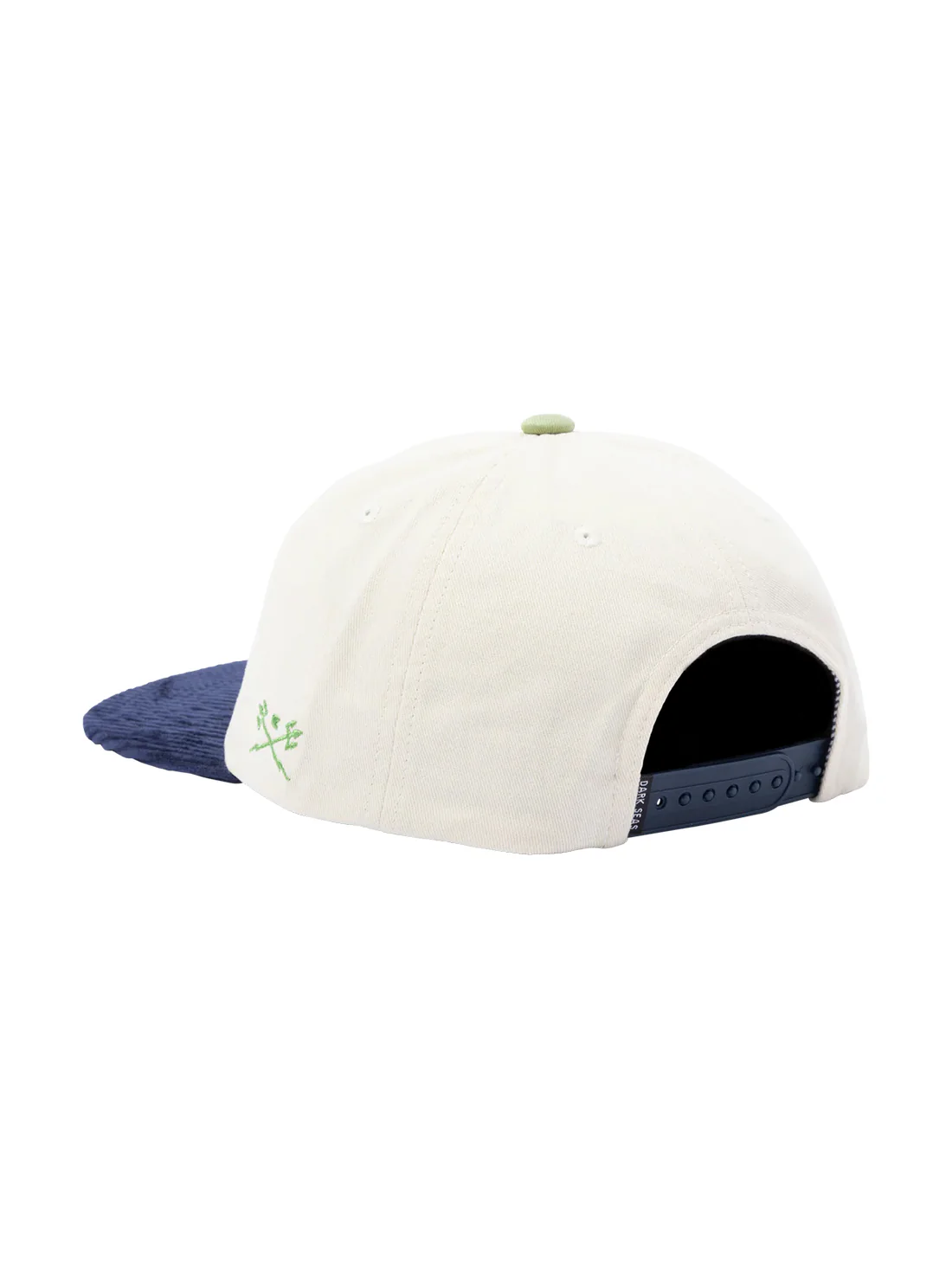 Dark Seas Oberon Hat - White / Navy - Image 2