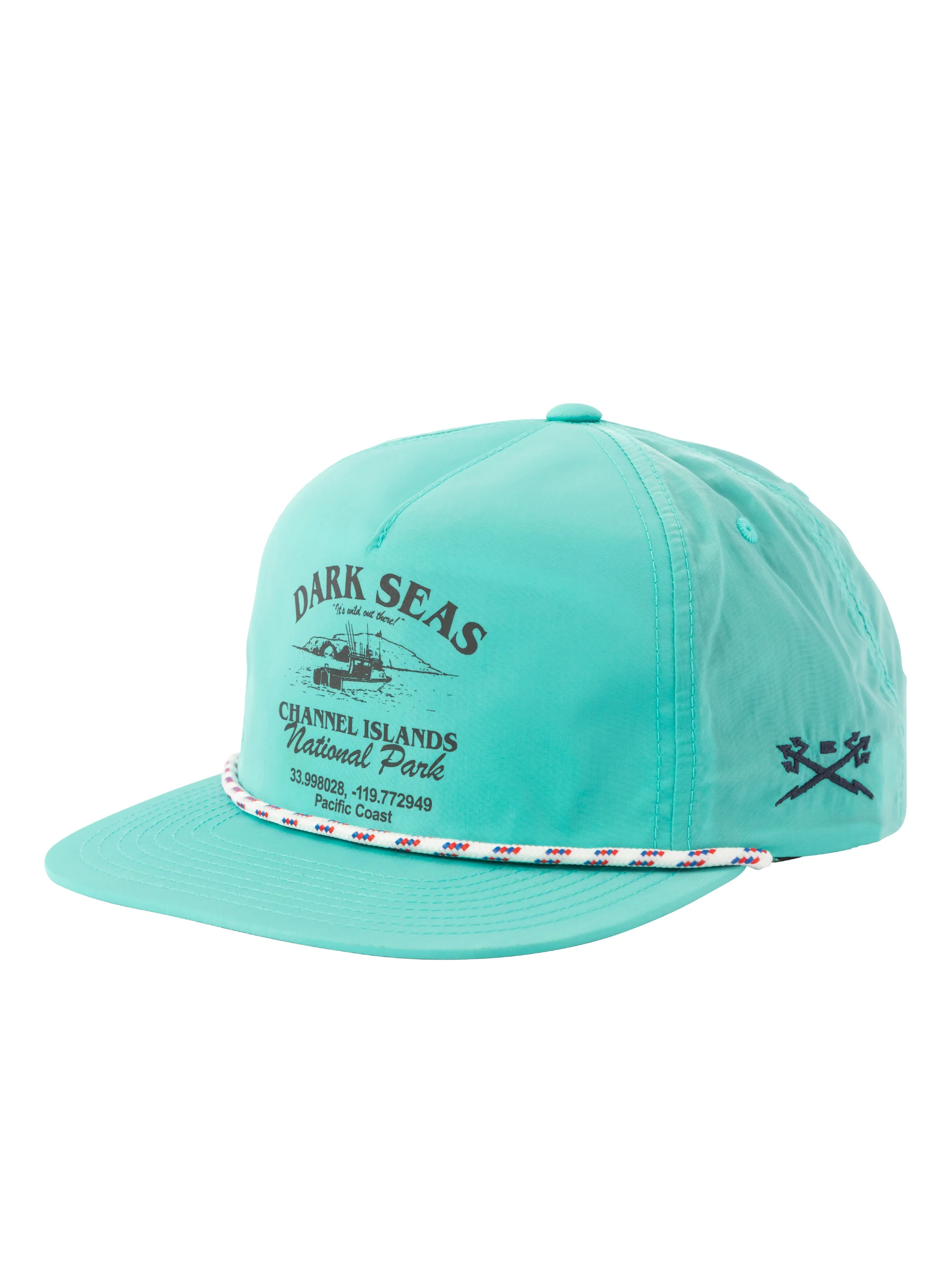 Dark Seas Park Hat - Turquoise