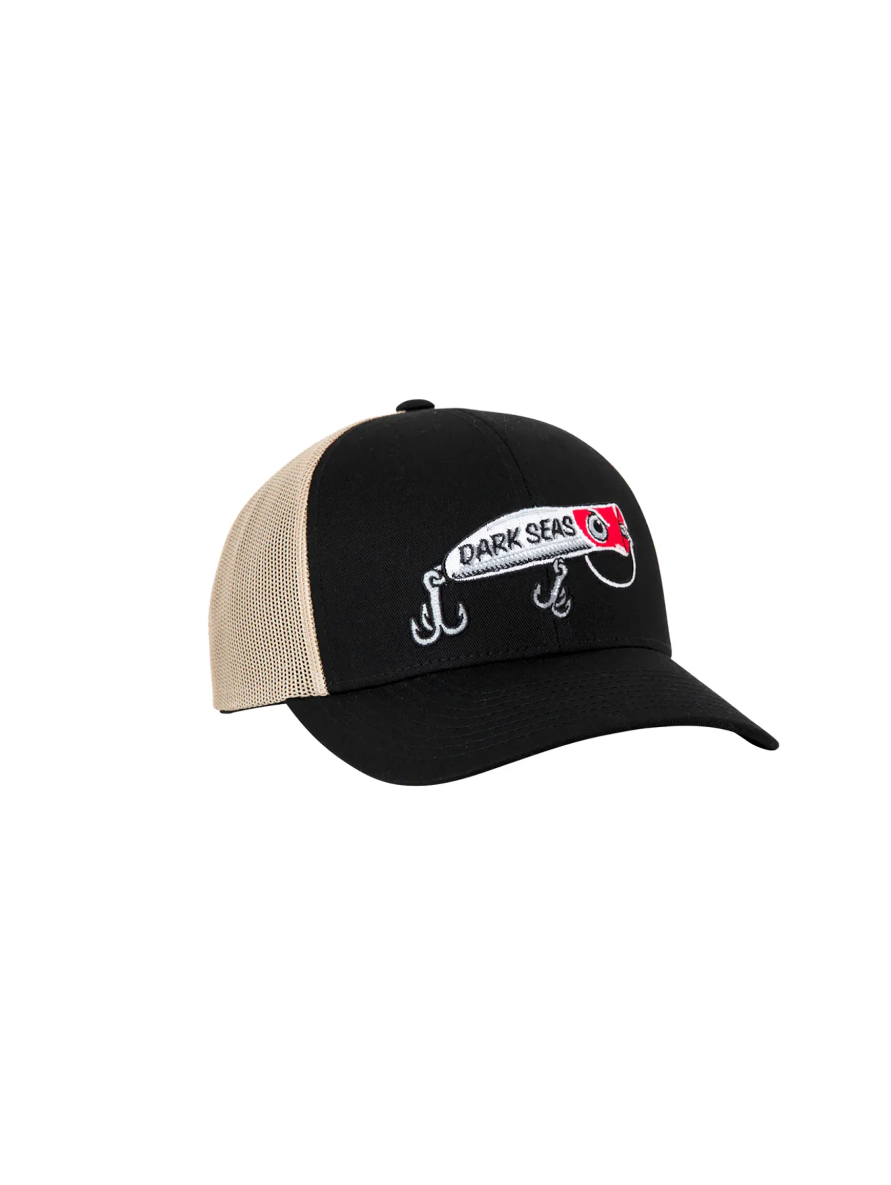 Dark Seas Redhead Hat - Black / Khaki