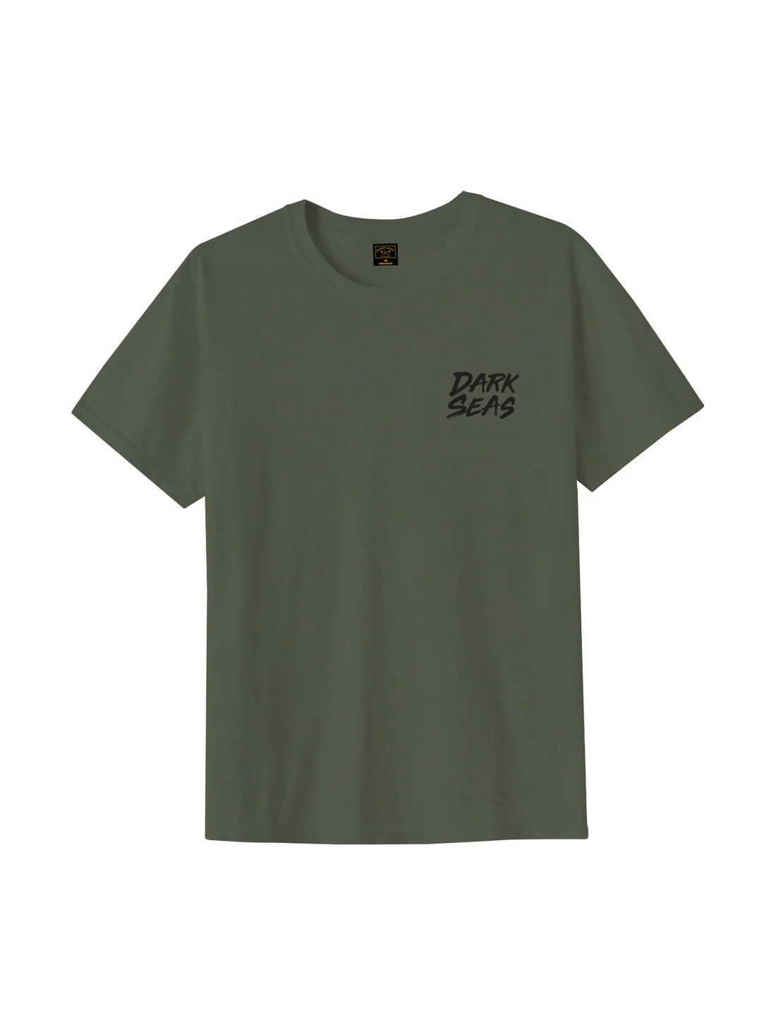 Dark Seas Small Mouth Tee - Bronze Green - Image 2