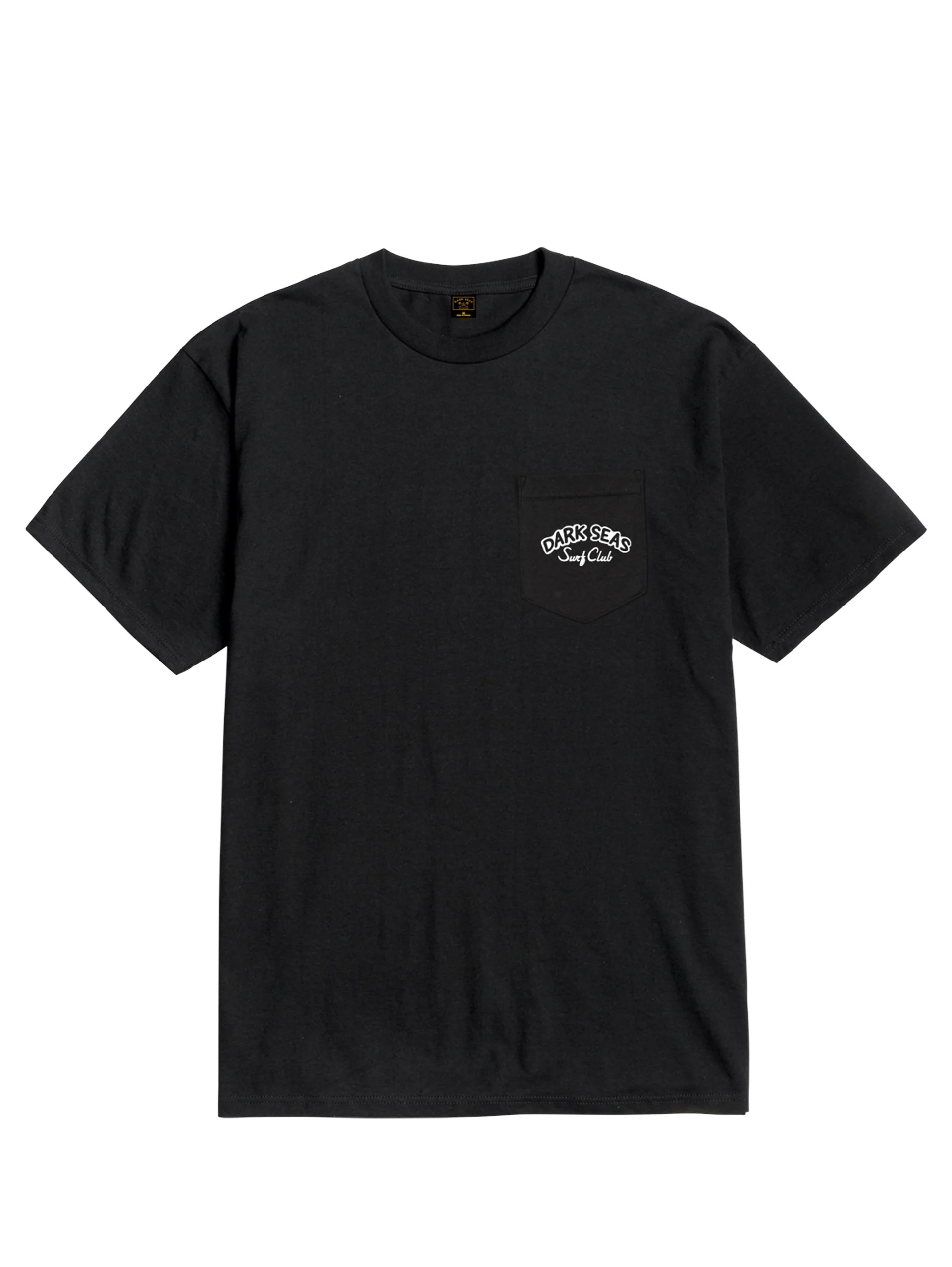 Dark Seas Surfin' Devils Pocket Tee - Black - Image 2