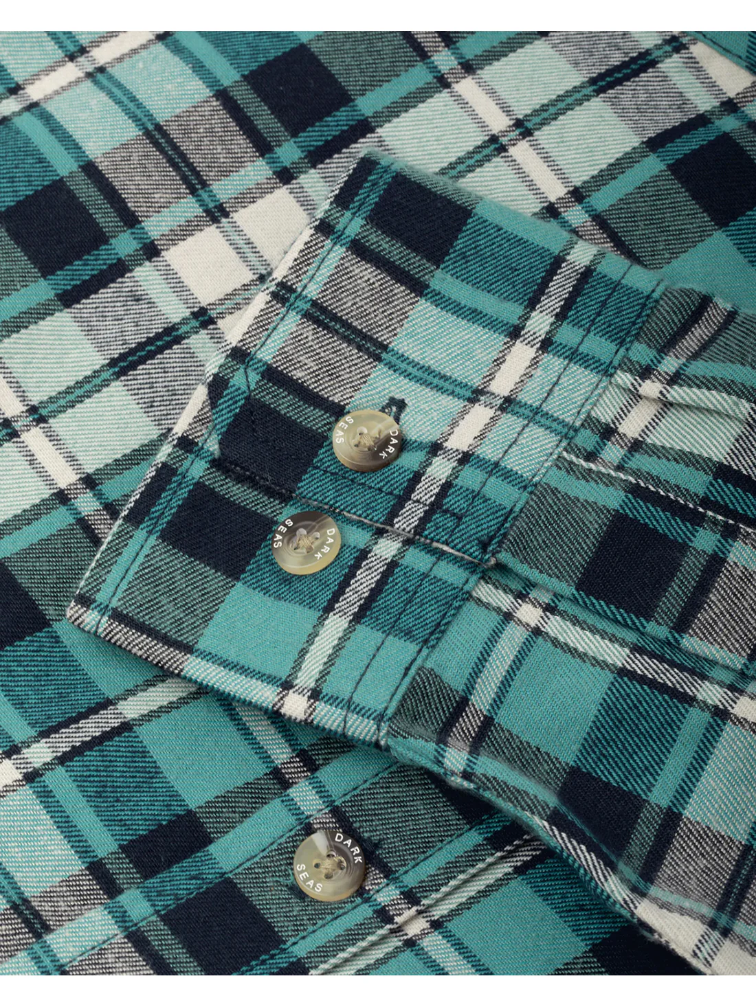 Dark Seas Tanglewood Woven - White / Blue - Image 4