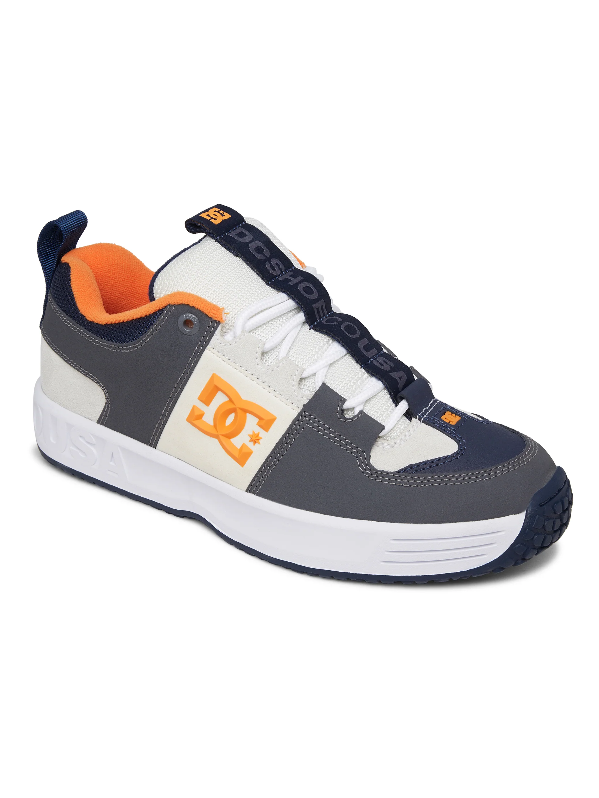 Dc Lynx OG - Grey / Navy / Orange - Image 2